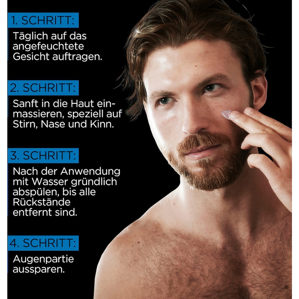 L'ORÉAL PARIS MEN EXPERT Gesichtspeeling »Pure Charcoal«, beseitigt Pickel, Mitesser & fettige/ölige Haut