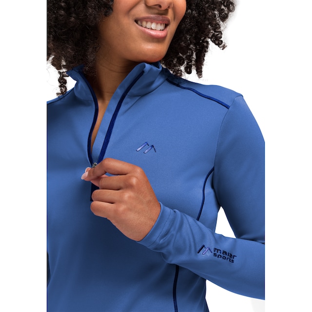 Maier Sports Fleecepullover »Jenna Rec«, Damen Midlayer, elastisches und  pflegeleichtes Half-Zip Fleece kaufen