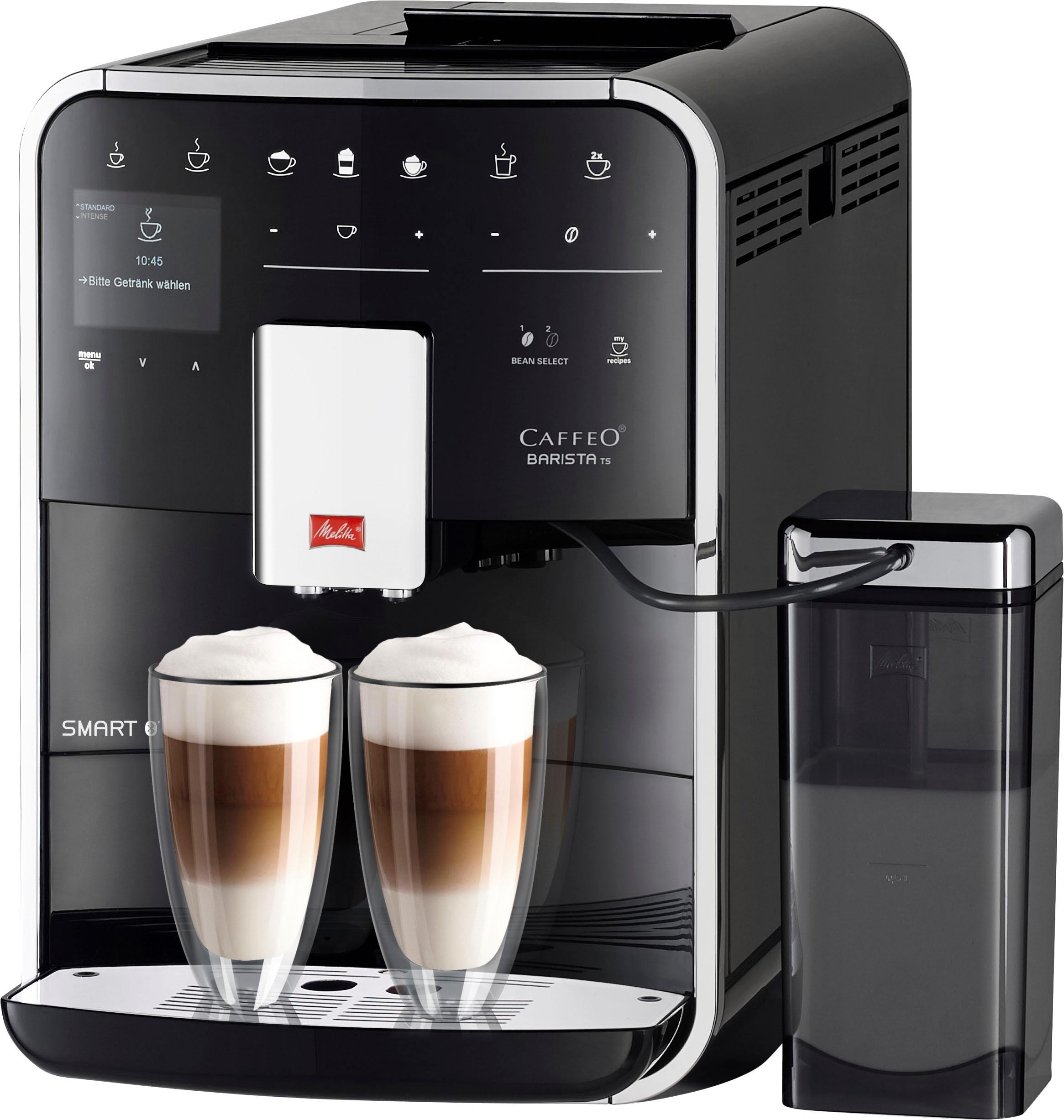 Melitta Kaffeevollautomat CAFFEO Barista TS Smart® F85/0-102, schwarz, 1,8l  Tank, Kegelmahlwerk online bestellen | Kaffeevollautomaten