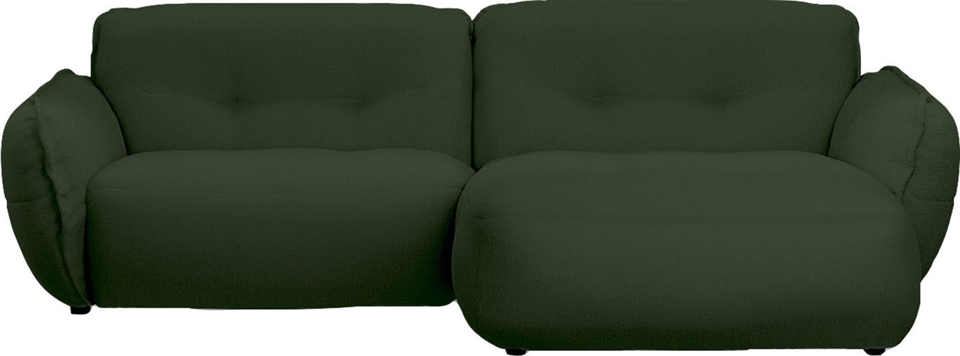 BETYPE Ecksofa »Be Fluffy«, Softes Sitzgefühl, moderne Kedernaht, hochwertiger Bezug