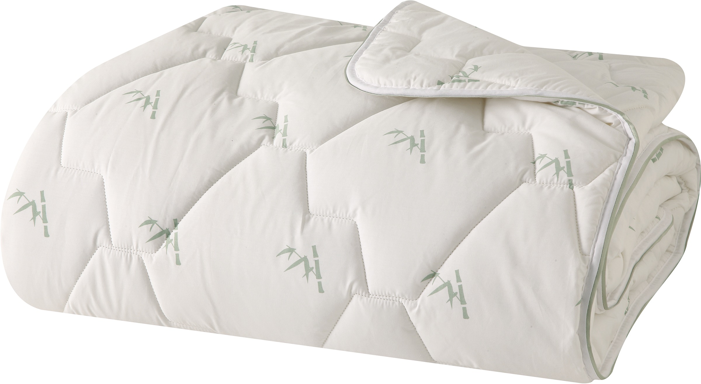 Yatas Bedding Kunstfaserbettdecke »Bambus Majestät, Bettdecke 135x200 cm & weitere Größen«, normal, Füllung Polyester und Bambusfaser (Viskose), Bezug Baumwolle, (1 St.), Sommer, Herbst, allergiker geeignet (Hausstauballergiker)