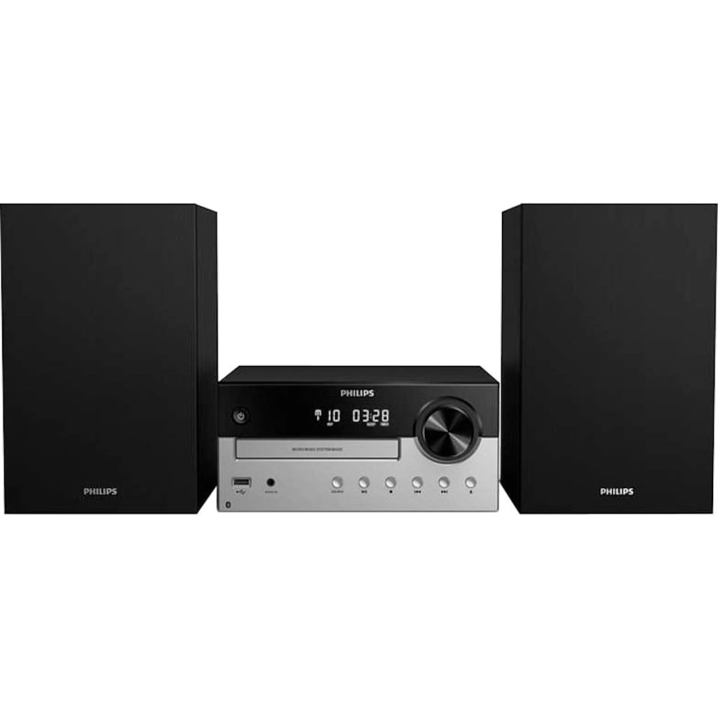 Philips Microanlage »TAM4205/12«, (A2DP Bluetooth-AVRCP Bluetooth FM-Tuner-UKW mit RDS 60 W)