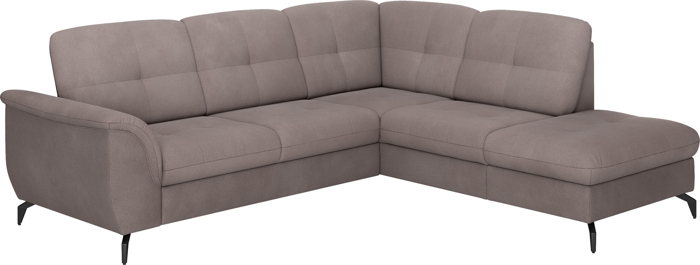 sit&more Ecksofa »Zora L-Form«, wahlweise mit Bettfunktion und Bettkasten