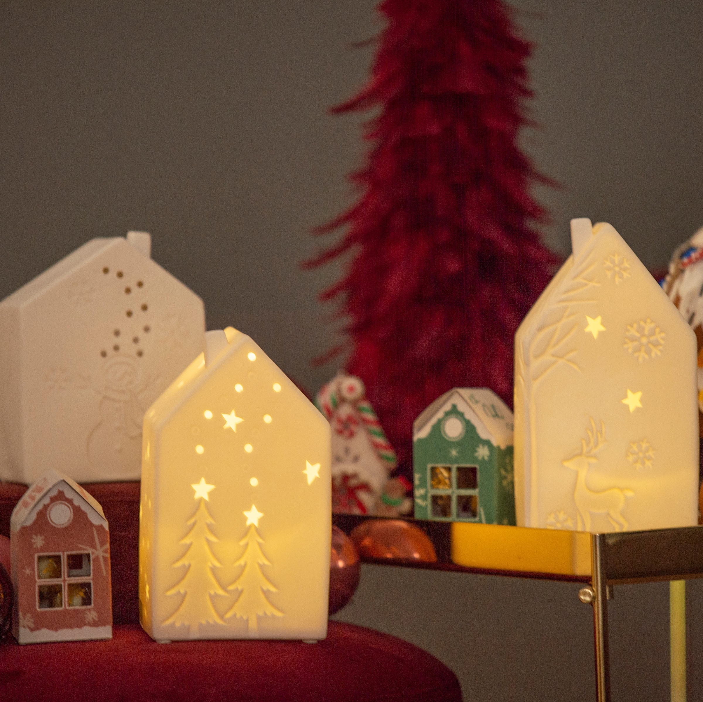VALENTINO Wohnideen LED Porzellan, online Baummotiv kaufen mit »Motiva«, aus Dekoobjekt