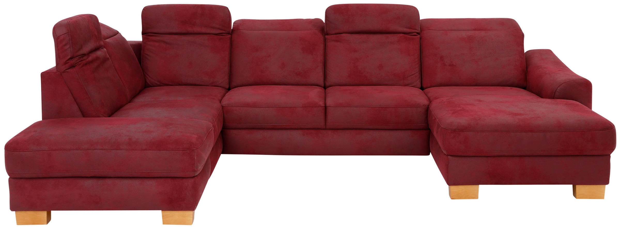 Home affaire Wohnlandschaft »Dundee U-Form« wahlweise mit Kopfteilverstellu günstig online kaufen