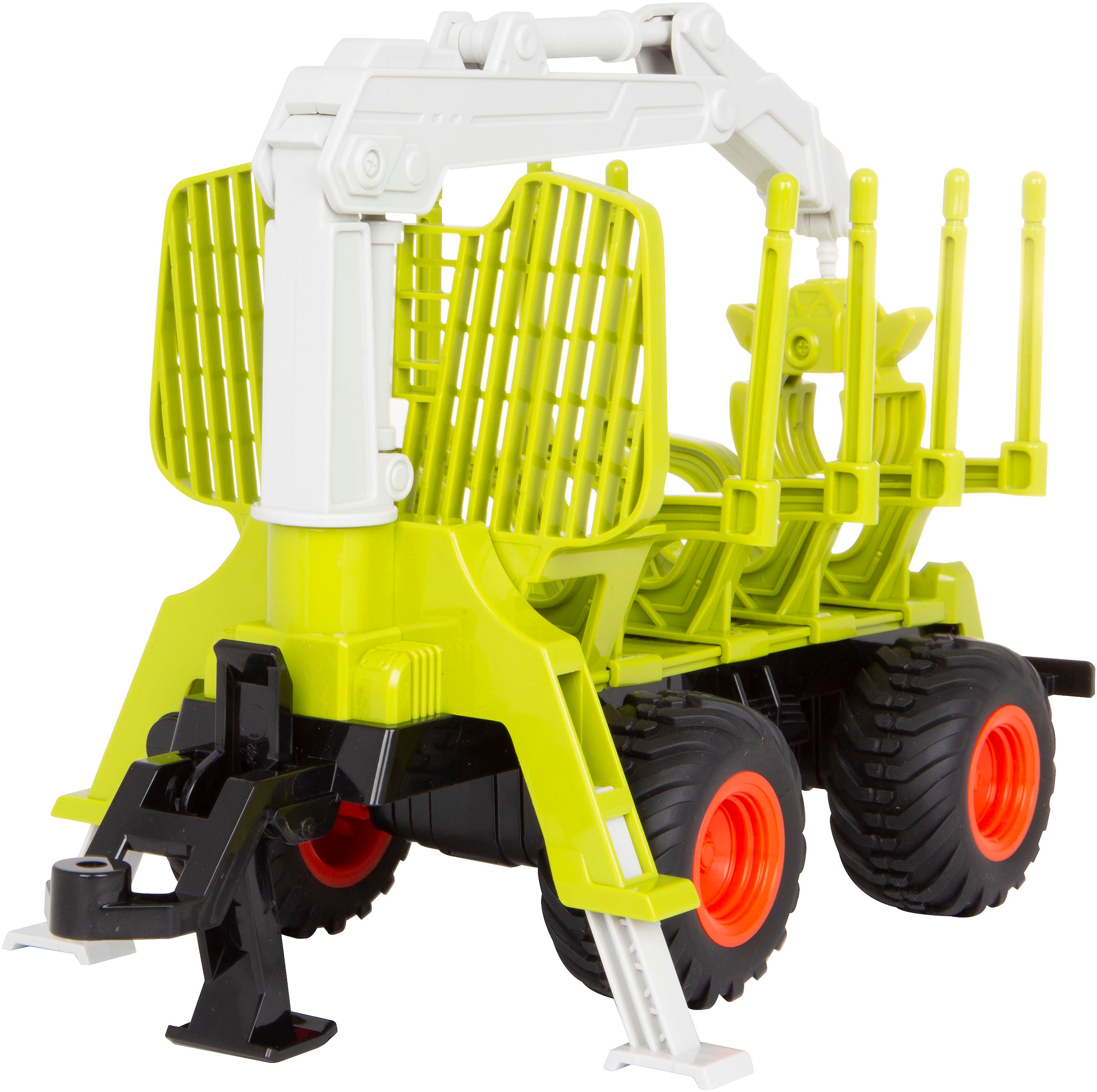 Jamara Spielzeug-Forstmaschine »Holzrückewagen mit Kranarm 1:24S«