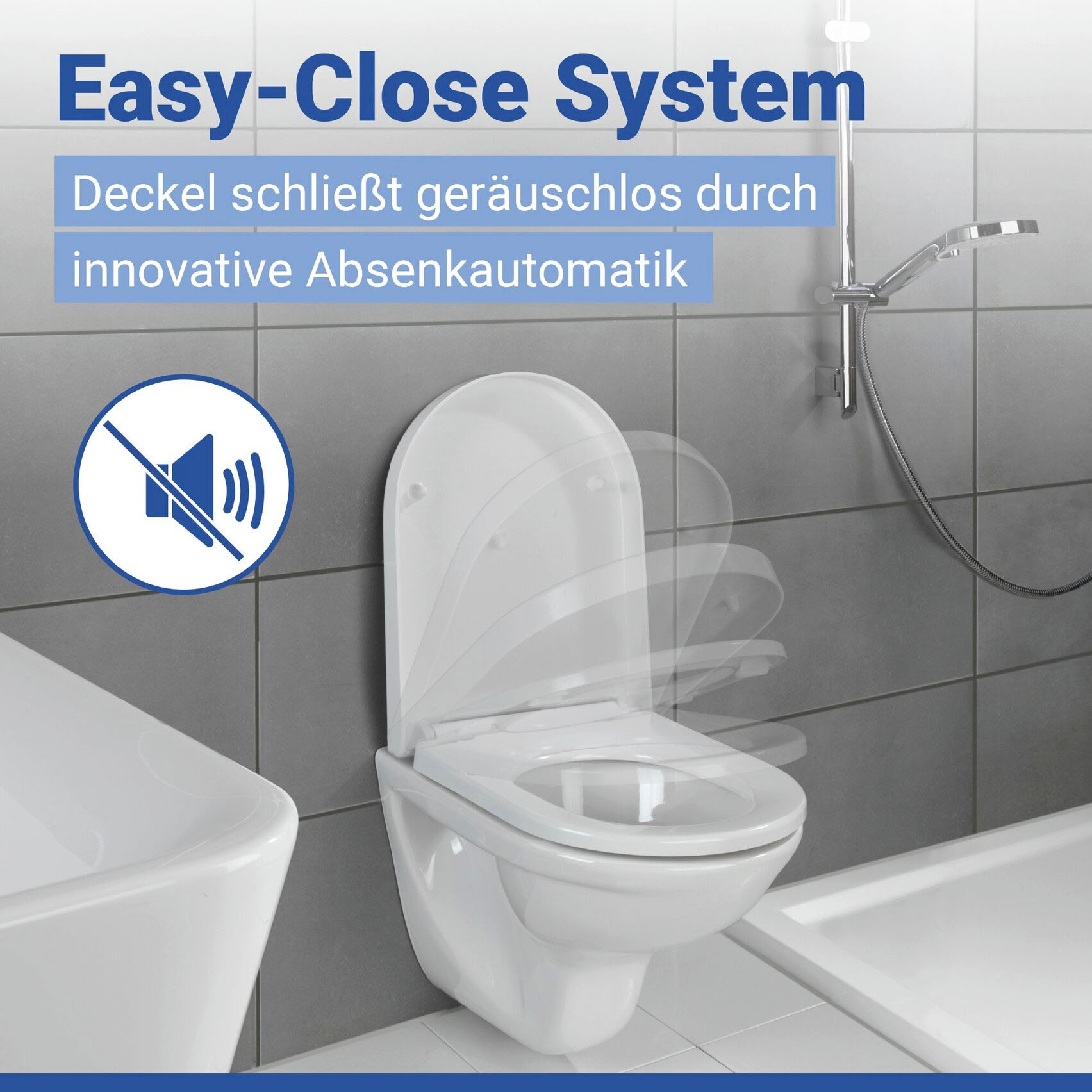 WENKO WC-Sitz »Palma« Mit Absenkautomatik