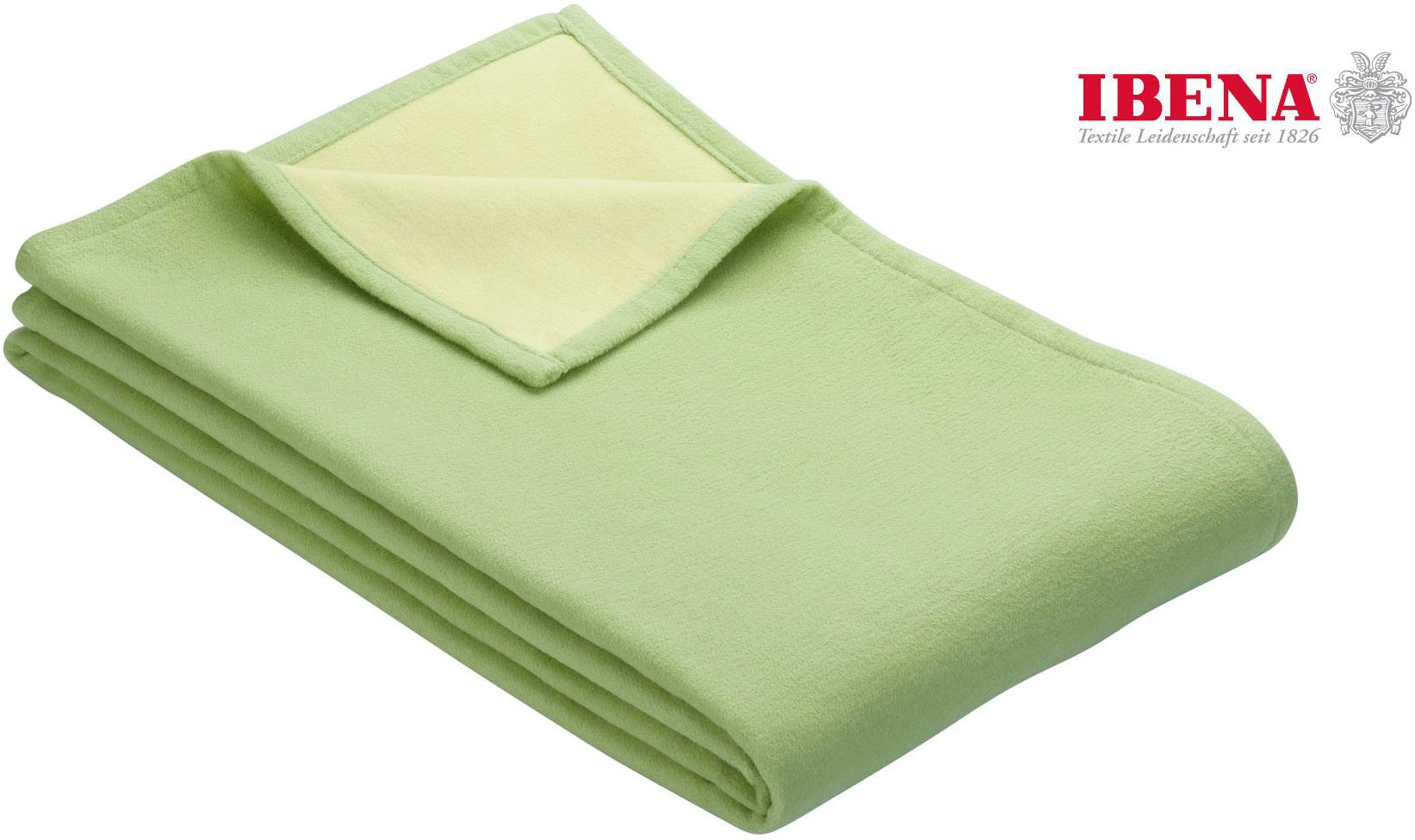 IBENA Wohndecke »Cotton Pur«, in trendigen Farben günstig online kaufen
