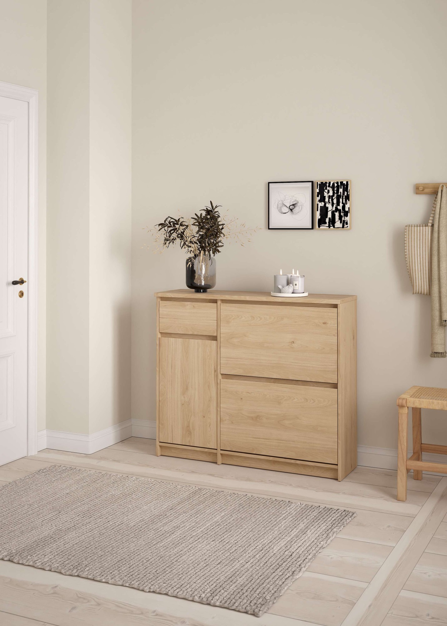 INOSIGN Schuhschrank »Naia Schuhaufbewahrung, Schuhkommode, Schuhregal, Mod günstig online kaufen