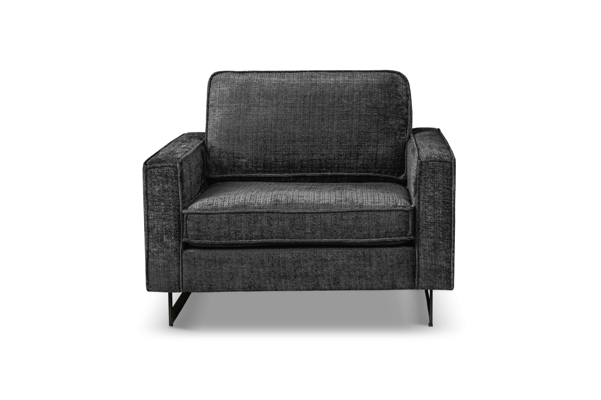 PLACES OF STYLE Loveseat »Pinto 105 cm, Cord, Chenille, Lederoptik« mit Ked günstig online kaufen