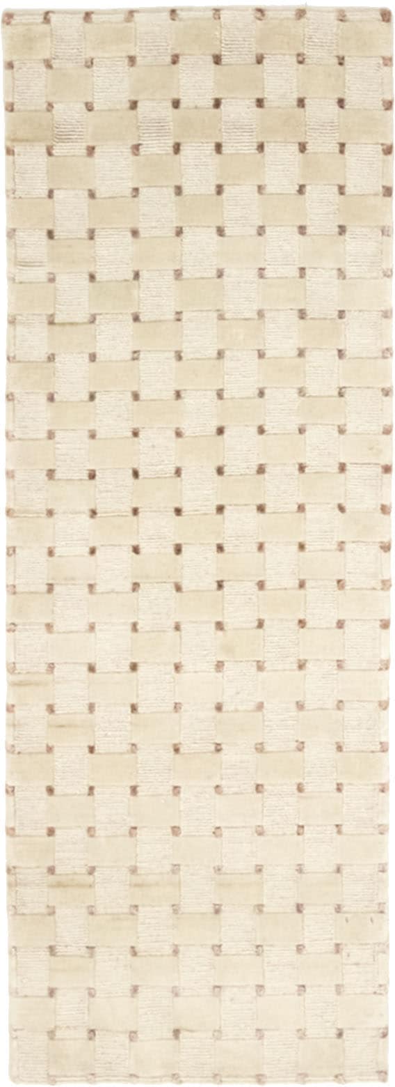 morgenland Wollteppich »Nepal Teppich handgeknüpft beige«, rechteckig, 8 mm günstig online kaufen