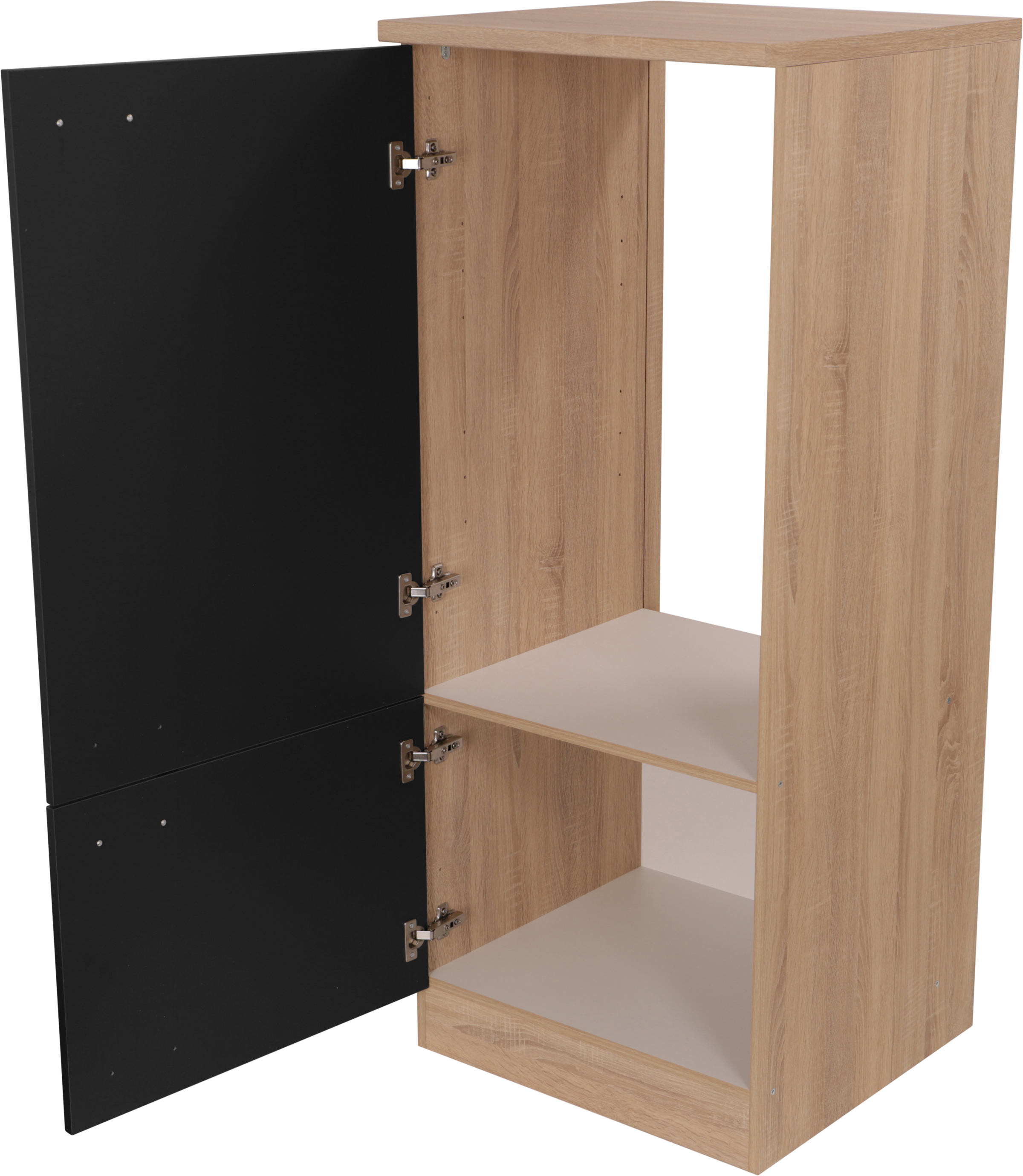 RESPEKTA Kühlumbauschrank »Merle« Breite 60 cm, Türen wechselseitig anschlagbar, Höhe 144,8 cm