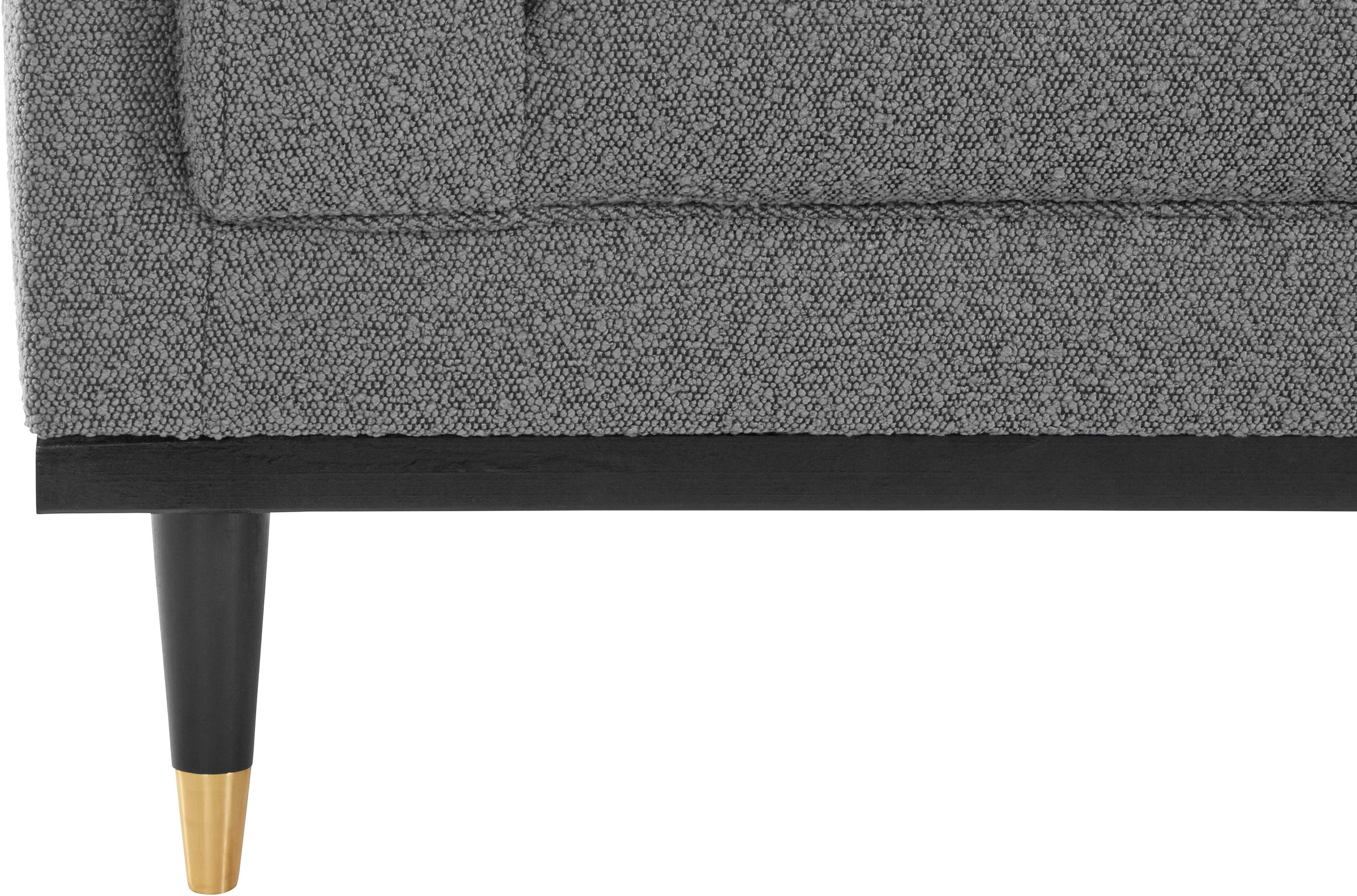 Guido Maria Kretschmer Home&Living 3-Sitzer »Chamby New«, im Bouclé-Strukturbezug mit Steppung im Lehnenbereich