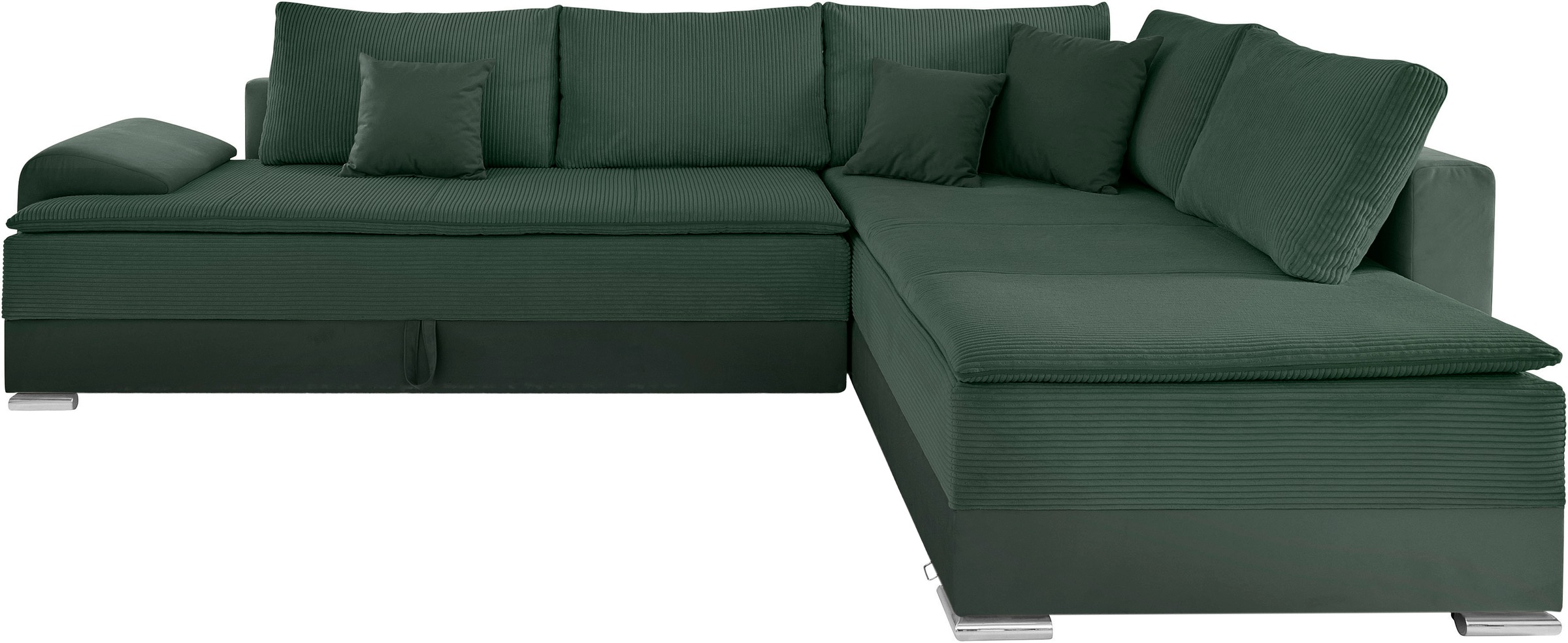 INOSIGN Ecksofa »Boxspringbett Night & Day L-Form mit Dauer-Schlaffunktion günstig online kaufen