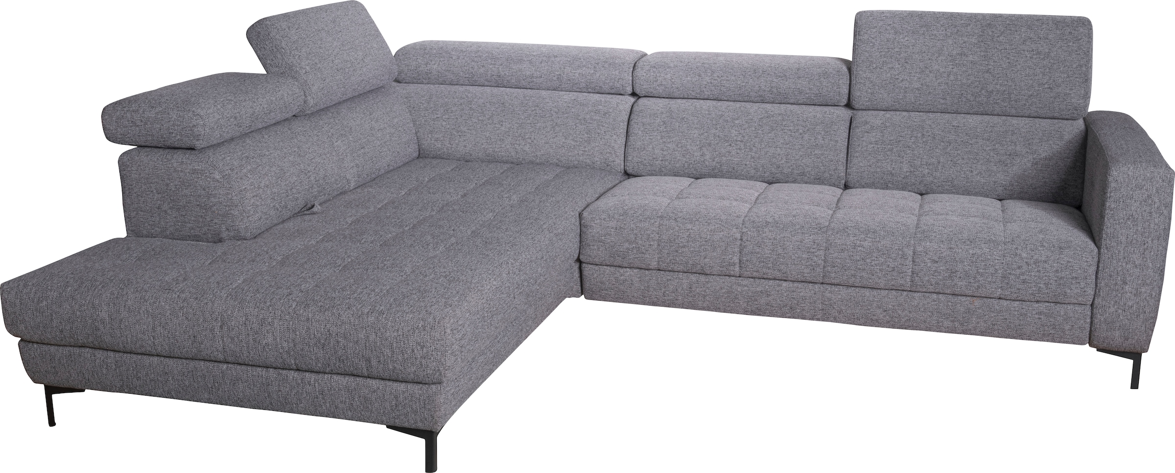 alina Ecksofa »Bahira«, Inkl. Rückenlehnen- und Sitztiefenverstellung, Breite 280 cm