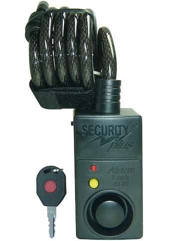 Security Plus Spiralschloss »SECURITY plus Fahrrad Alarmschloss mit Bewegungsmelder« kaufen