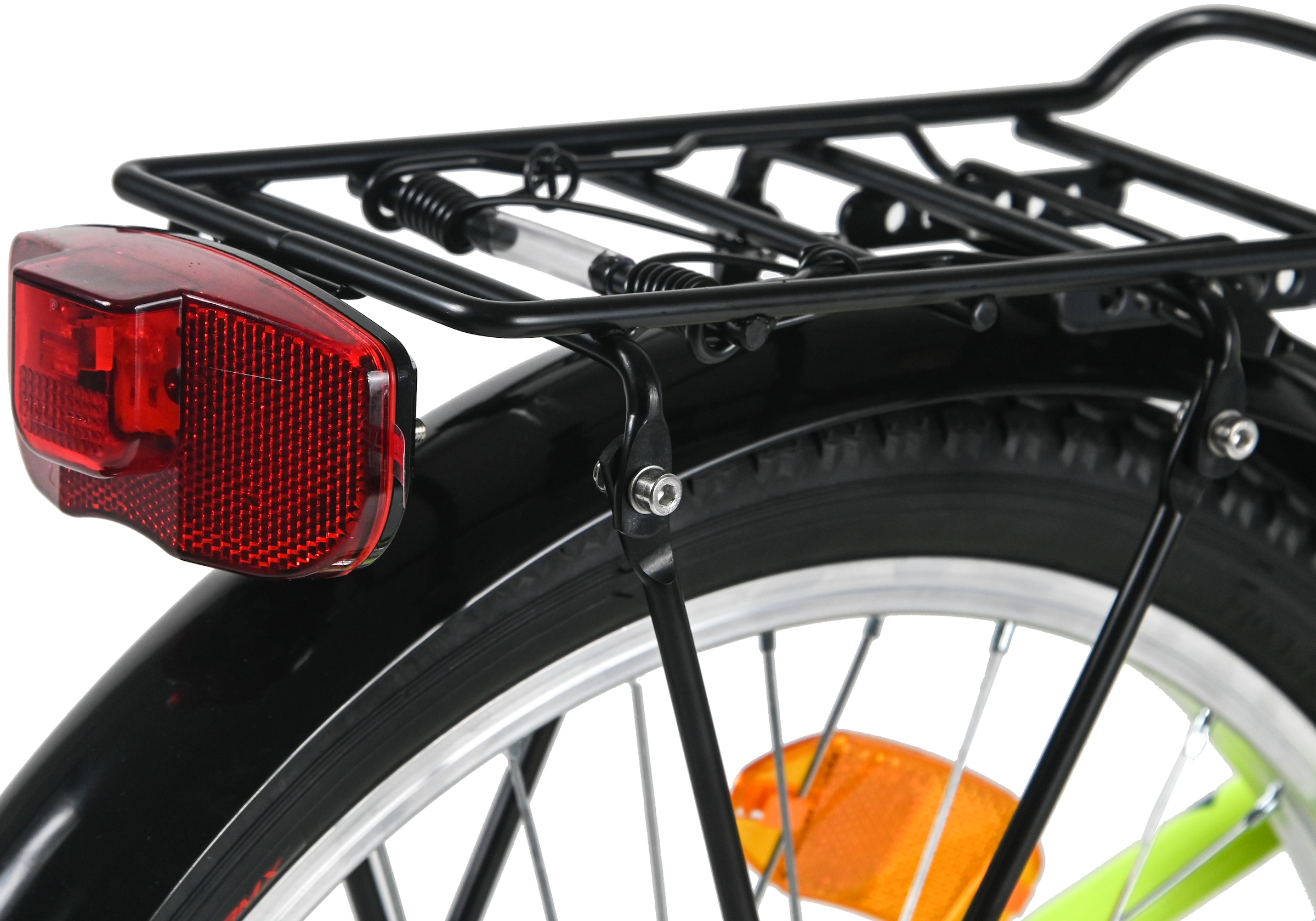 Dacapo Kinderfahrrad »20" Bobby Gelb 1 Gang RH 27 cm mit Beleuchtung - Ab 6 Jahre« 1 Gang ohne Schaltung