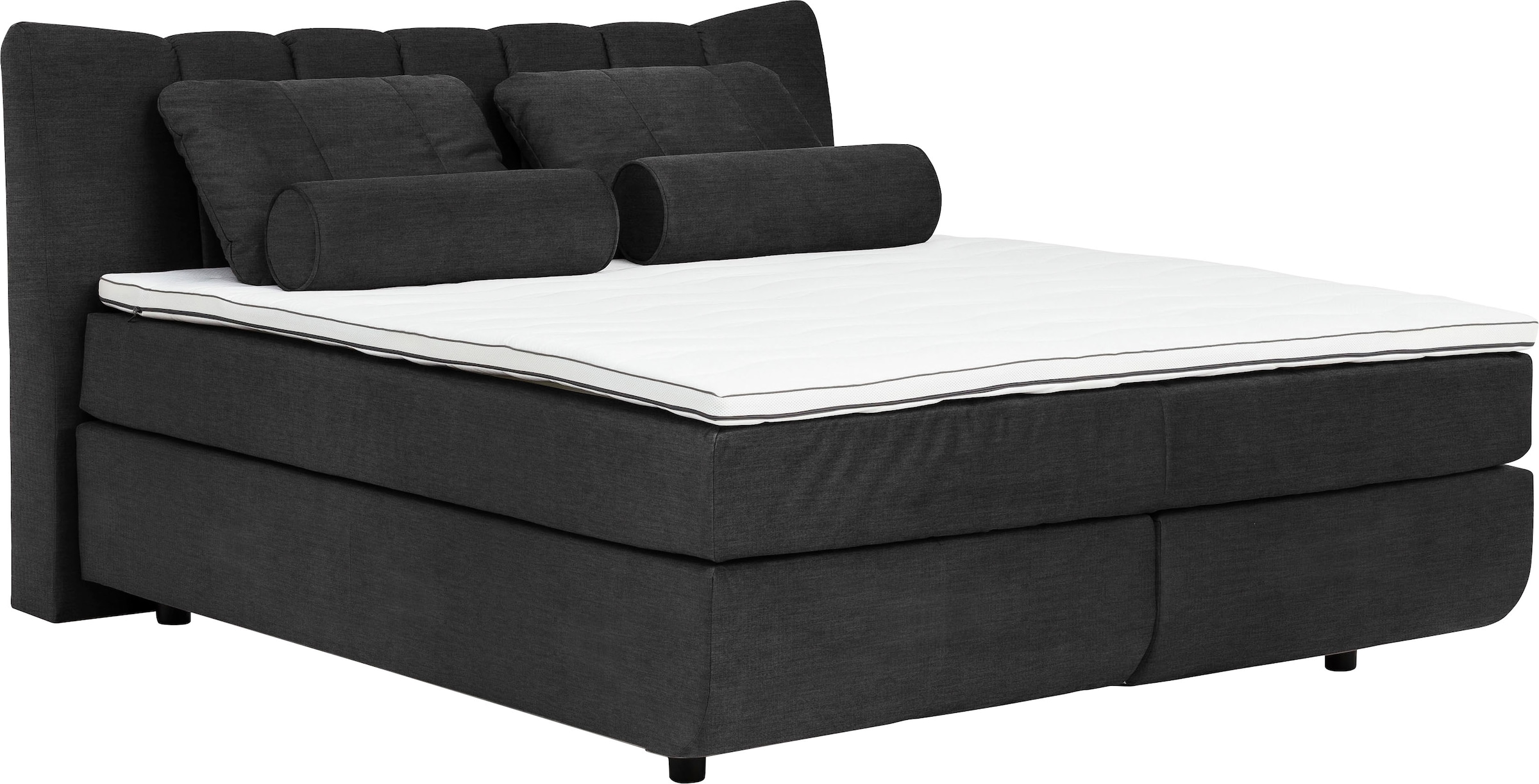 Leonique Boxspringbett »Océane« Bodenfrei- wirkt freischwebend, verschiedene Härtegrade (auch H4)