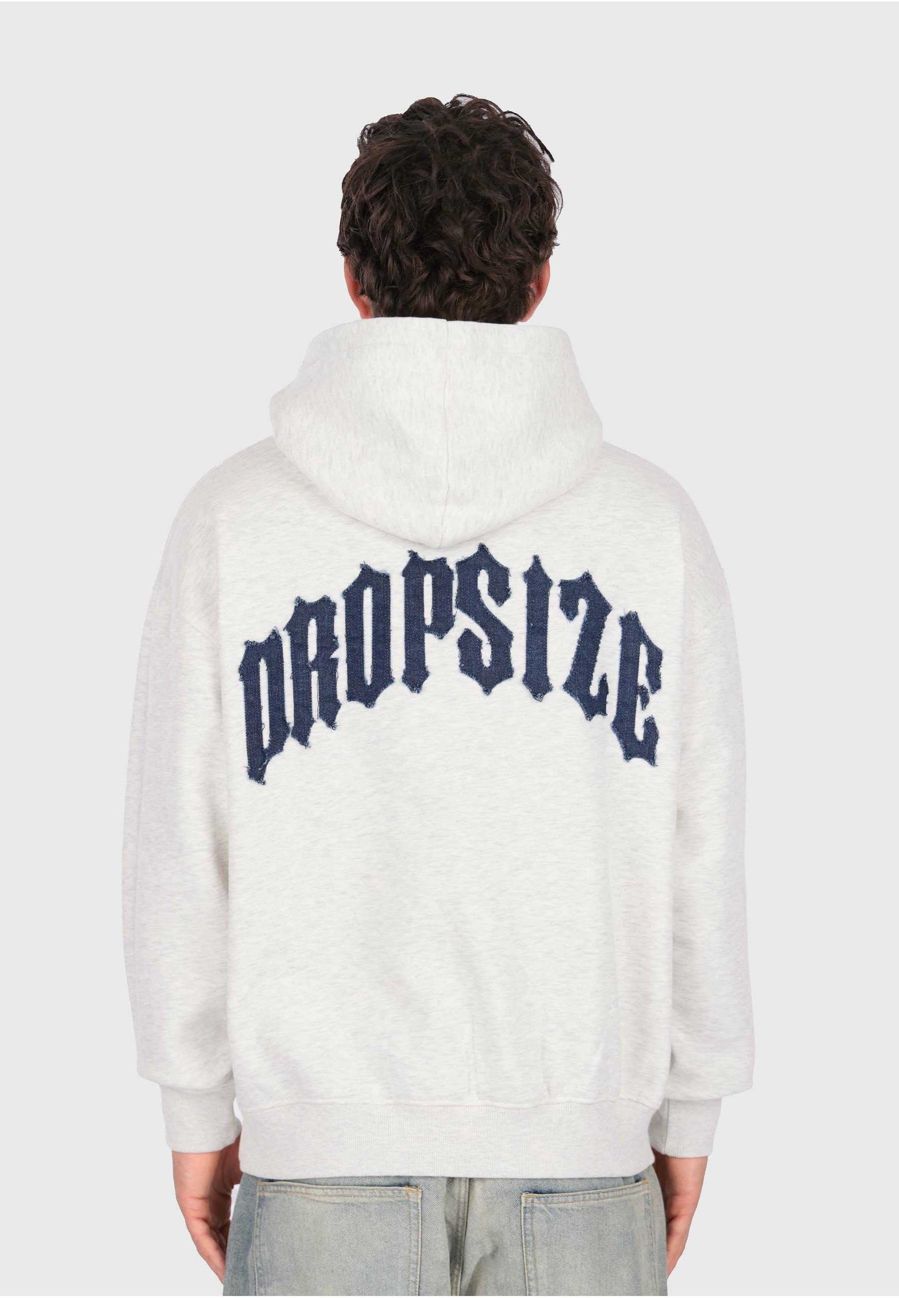 Dropsize Kapuzensweatshirt »Dropsize DENIM APPLICATION HOODIE«, 1 Stk.
