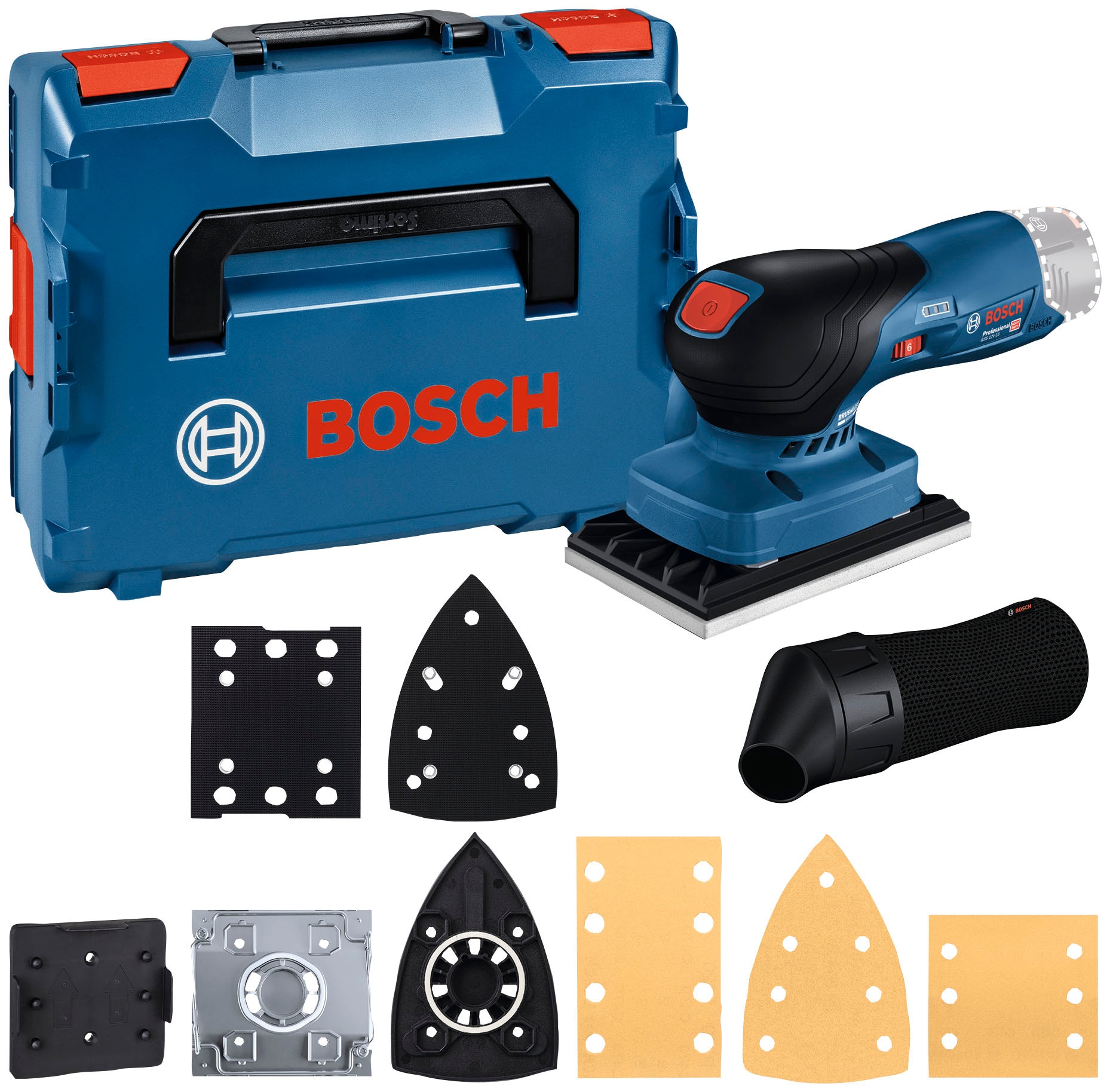 Bosch Professional Akku-Schwingschleifer »GSS 12V-13«, ohne Akku und Ladegerät