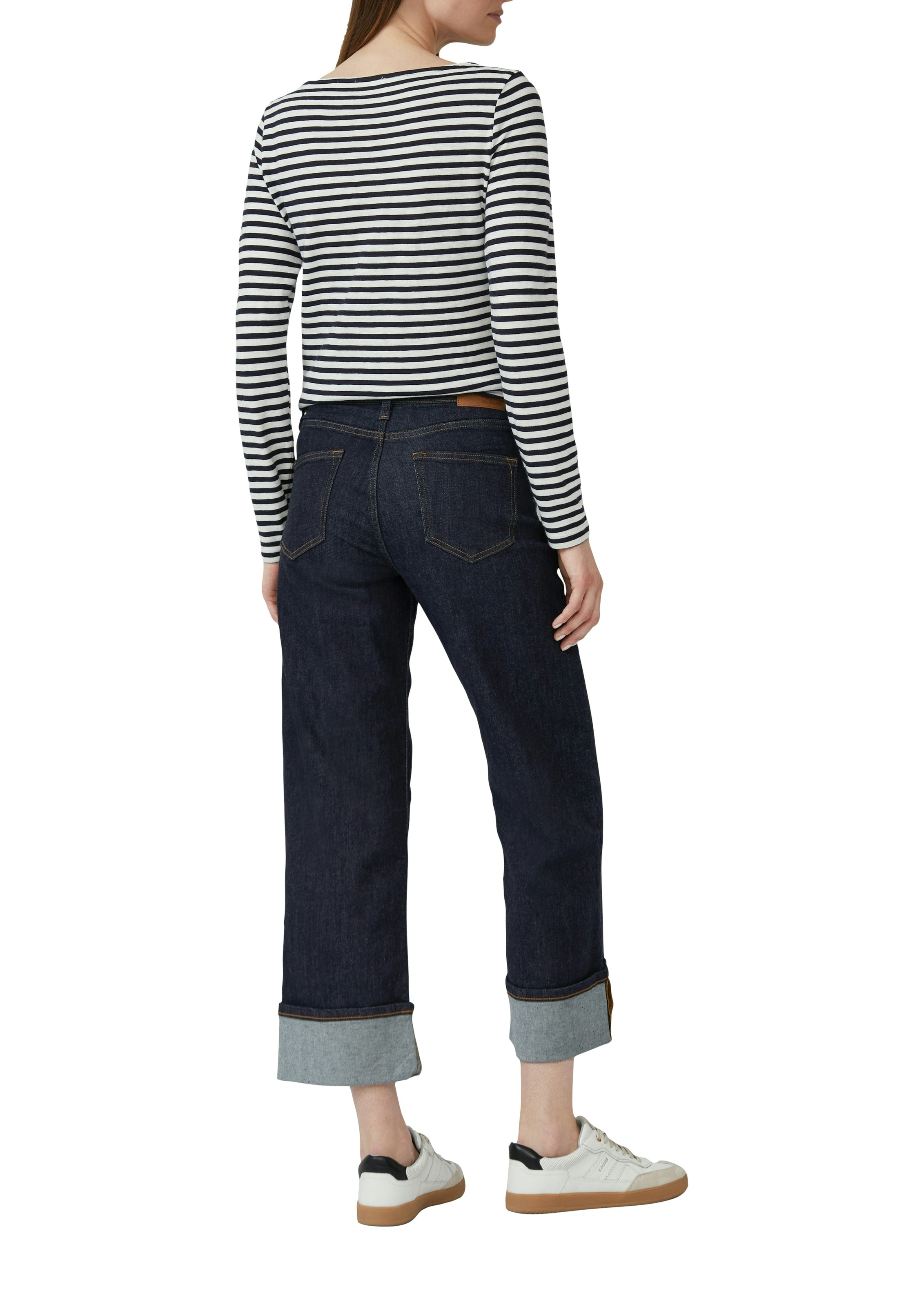 s.Oliver Langarmshirt mit Streifen Muster