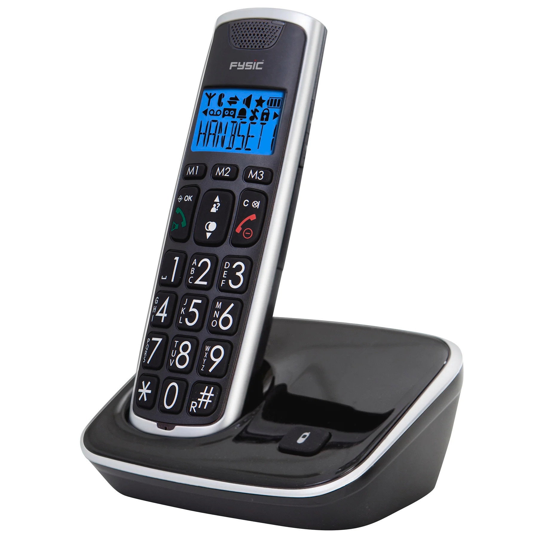 Fysic Seniorentelefon »FX-6000«, (Mobilteile: 1)