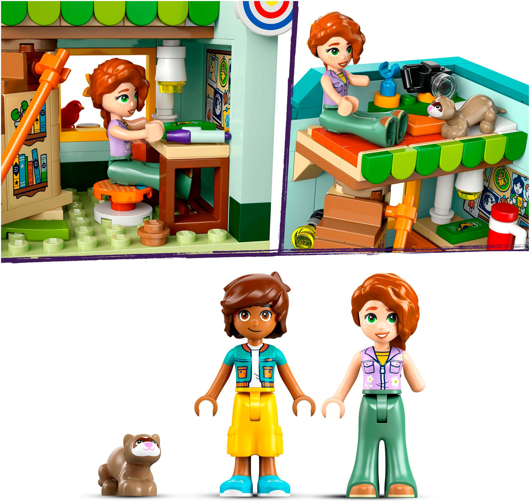 LEGO® Konstruktionsspielsteine »Autumns Zimmer (42646), LEGO Friends«, (222 St.), Made in Europe