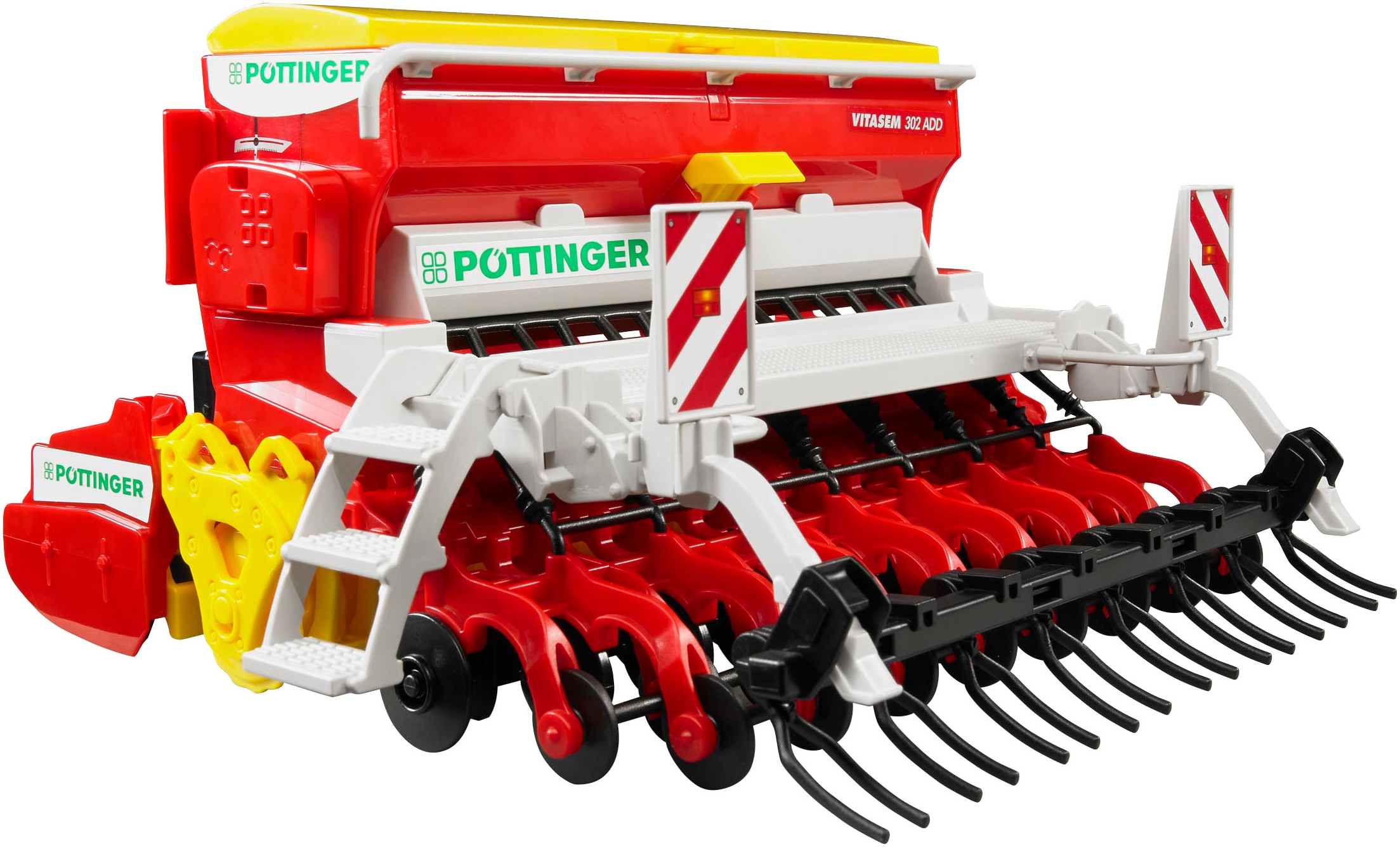 Bruder® Spielzeug-Landmaschine »Pöttinger Vitasem 302ADD Kreiselegge-Sämaschine (02347)«, Made in Europe