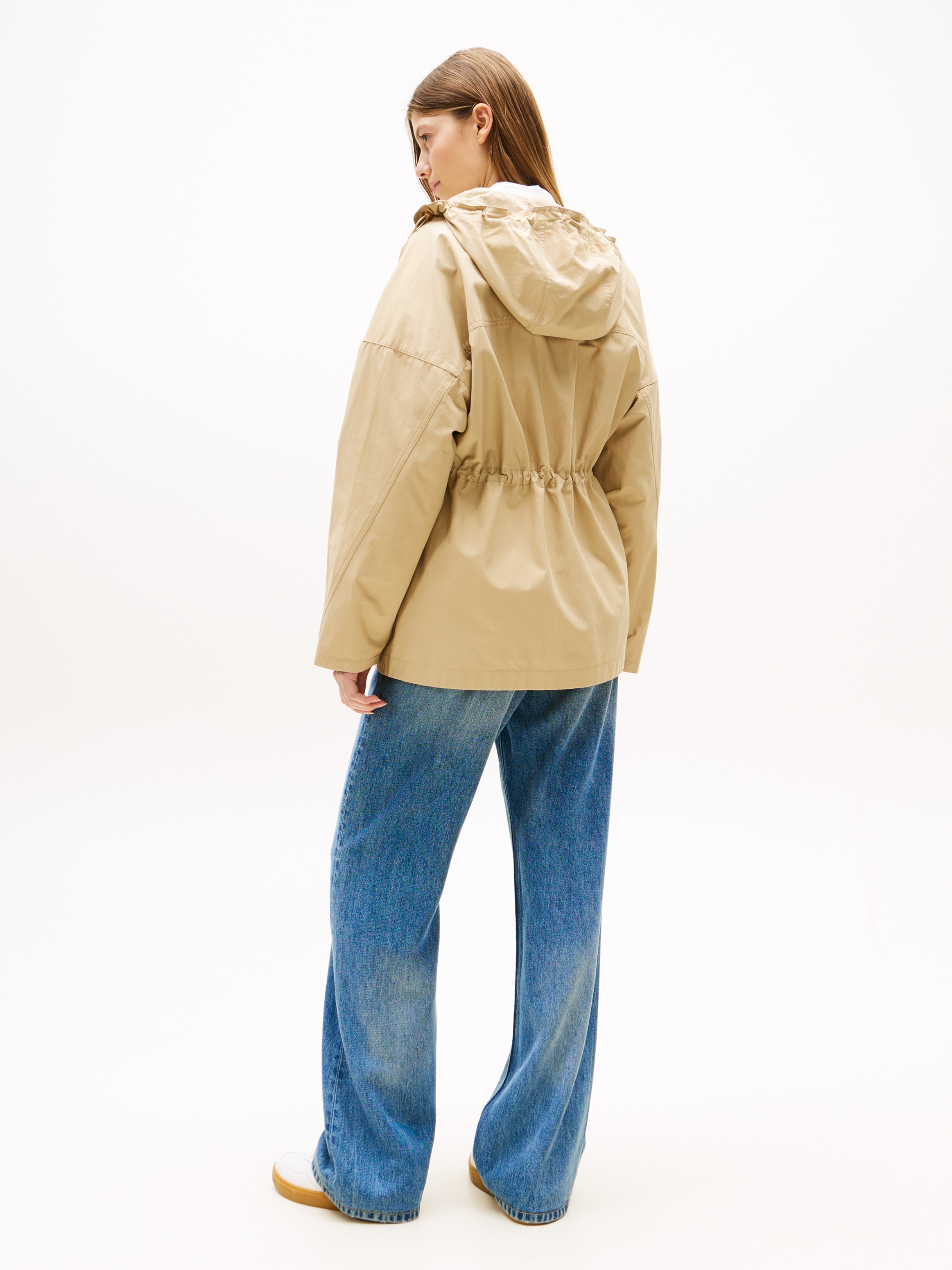 Tommy Hilfiger Windbreaker »COTTON NYLON REG PARKA«, mit Kapuze