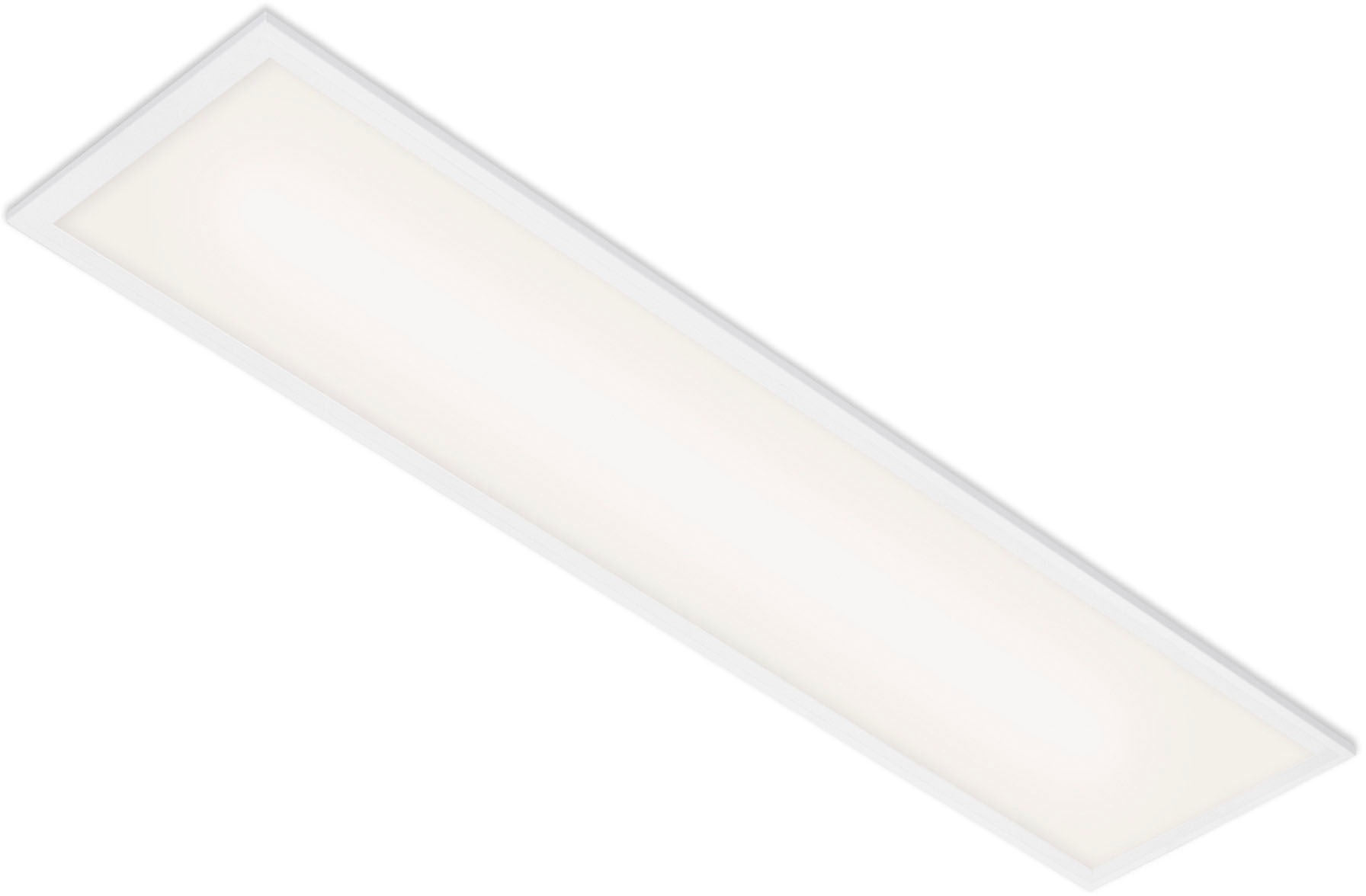 Briloner Leuchten LED Panel »7067016 Simple«, Deckenlampe, 100x25x6cm, Weiß günstig online kaufen