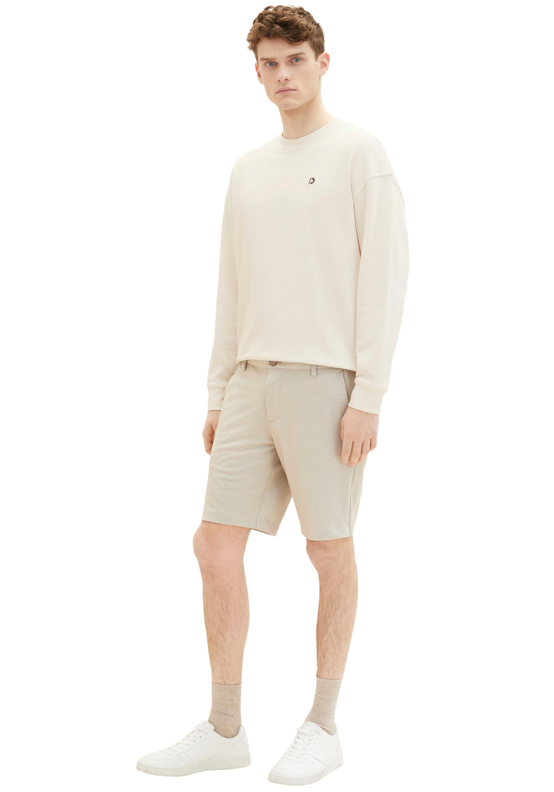 2. Bild von TOM TAILOR Shorts, in Unifarbe