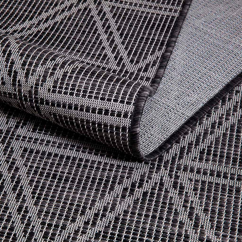 Carpet City Outdoorteppich »PALM 3073« rechteckig 5 mm Höhe Läufer, Wetterfest & UV-beständig, für Balkon, Terrasse, Küche, flach