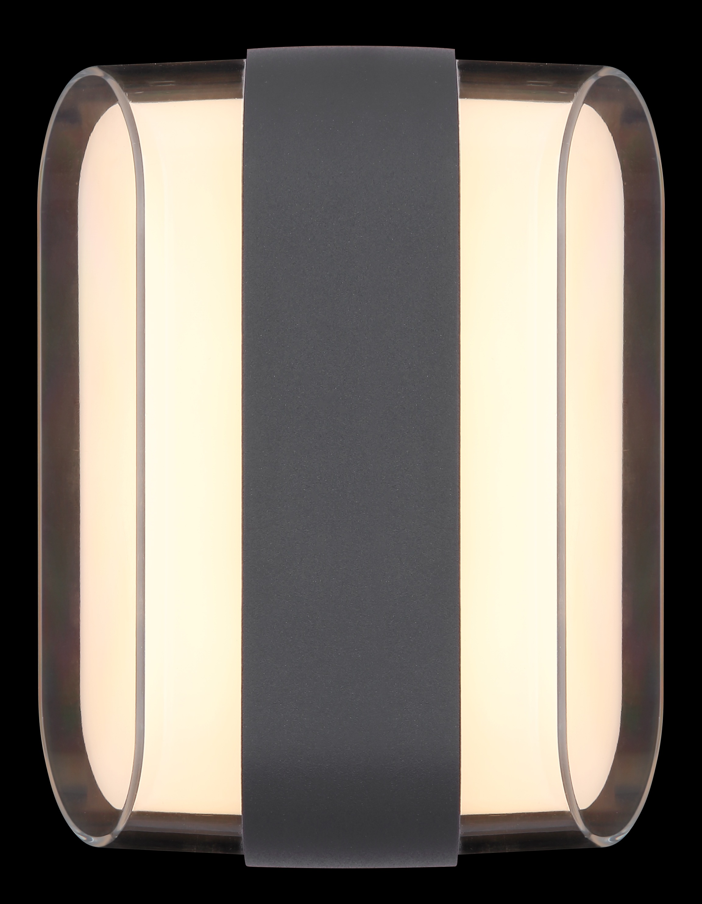 GLOBO LIGHTING LED Außen-Wandleuchte »PLIXON«, Leuchtmittel LED-Modul | LED fest integriert, Außenbereich/IP54/3000K/Kunststoff opal/anthrazit