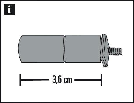 und bestellen Ø Chicago »Deckenträger St.), mm Einzelprogramm (1 Gardinenstangenhalter kurz«, 20 GARDINIA Serie schnell bequem