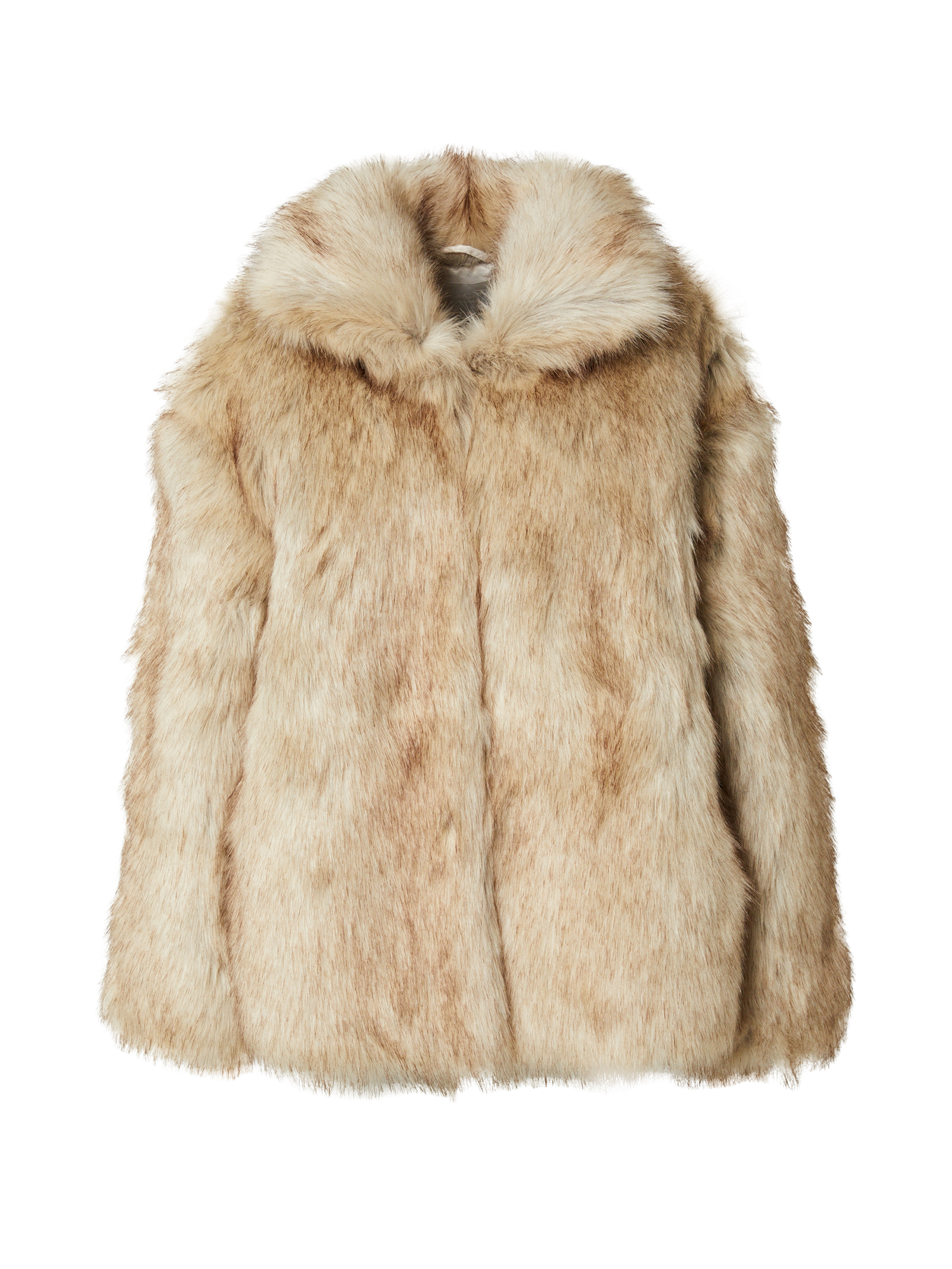 LeGer Fellimitatjacke »Fergie, LeGer by Lena Gercke« ohne Kapuze Regular fit mit Rundhalsausschnitt