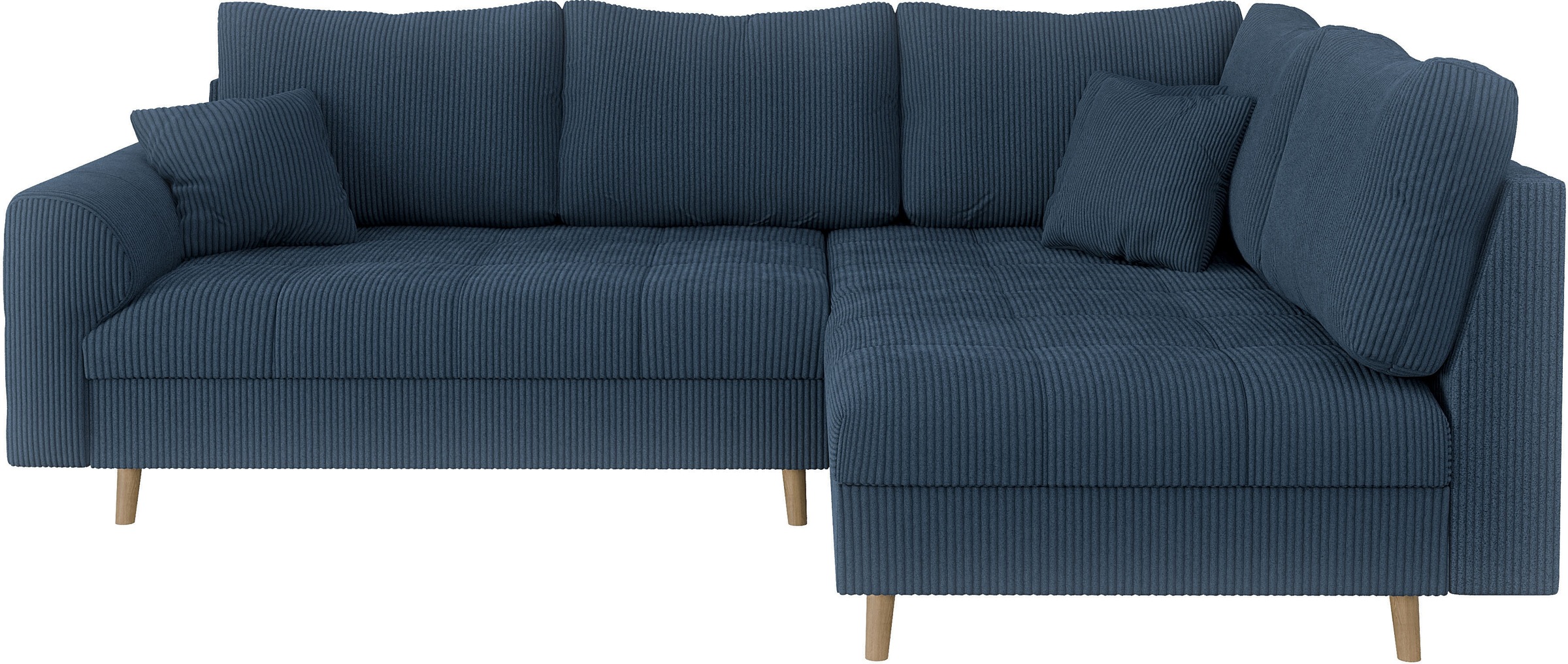 Home affaire Ecksofa »CHARRE L-Form mit Ottomane, Maße B/T/H: 231/161/81 cm günstig online kaufen