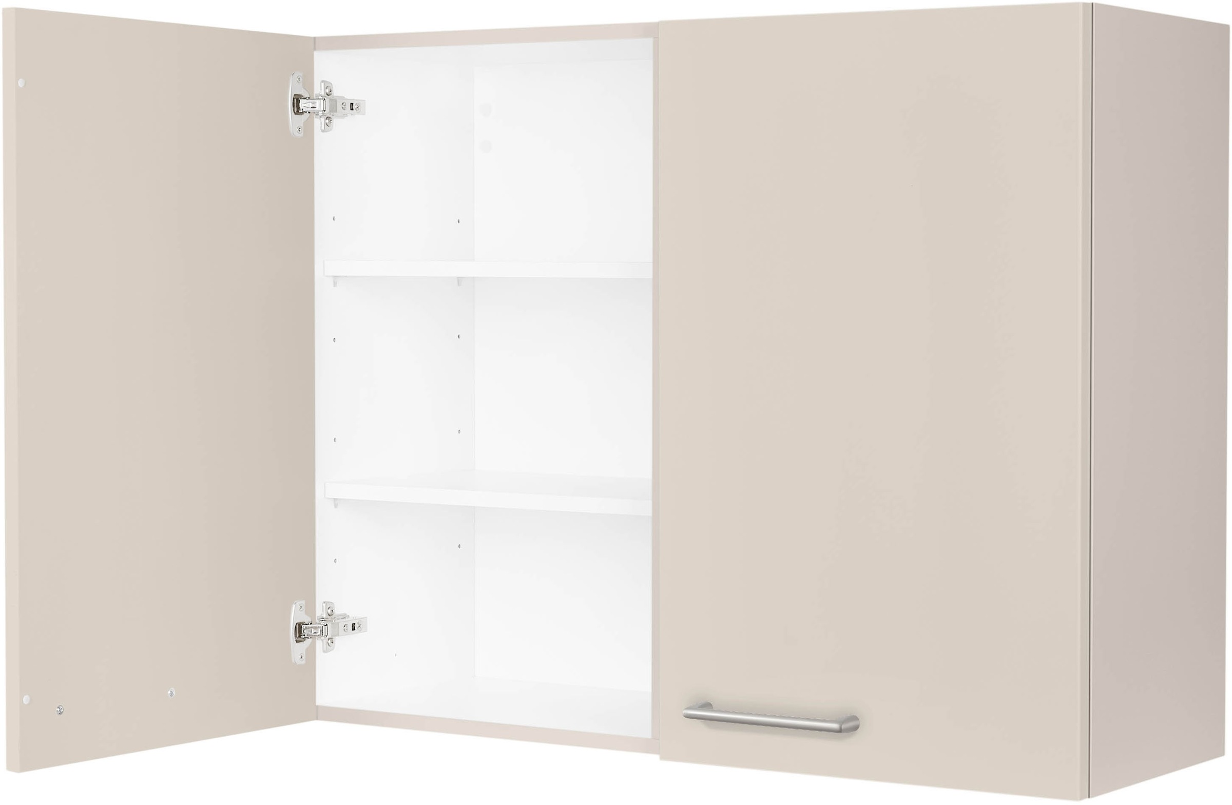 nobilia® Hängeschrank »"Laser", vormontiert, mit zwei Einlegeböden,« Breite 90 cm