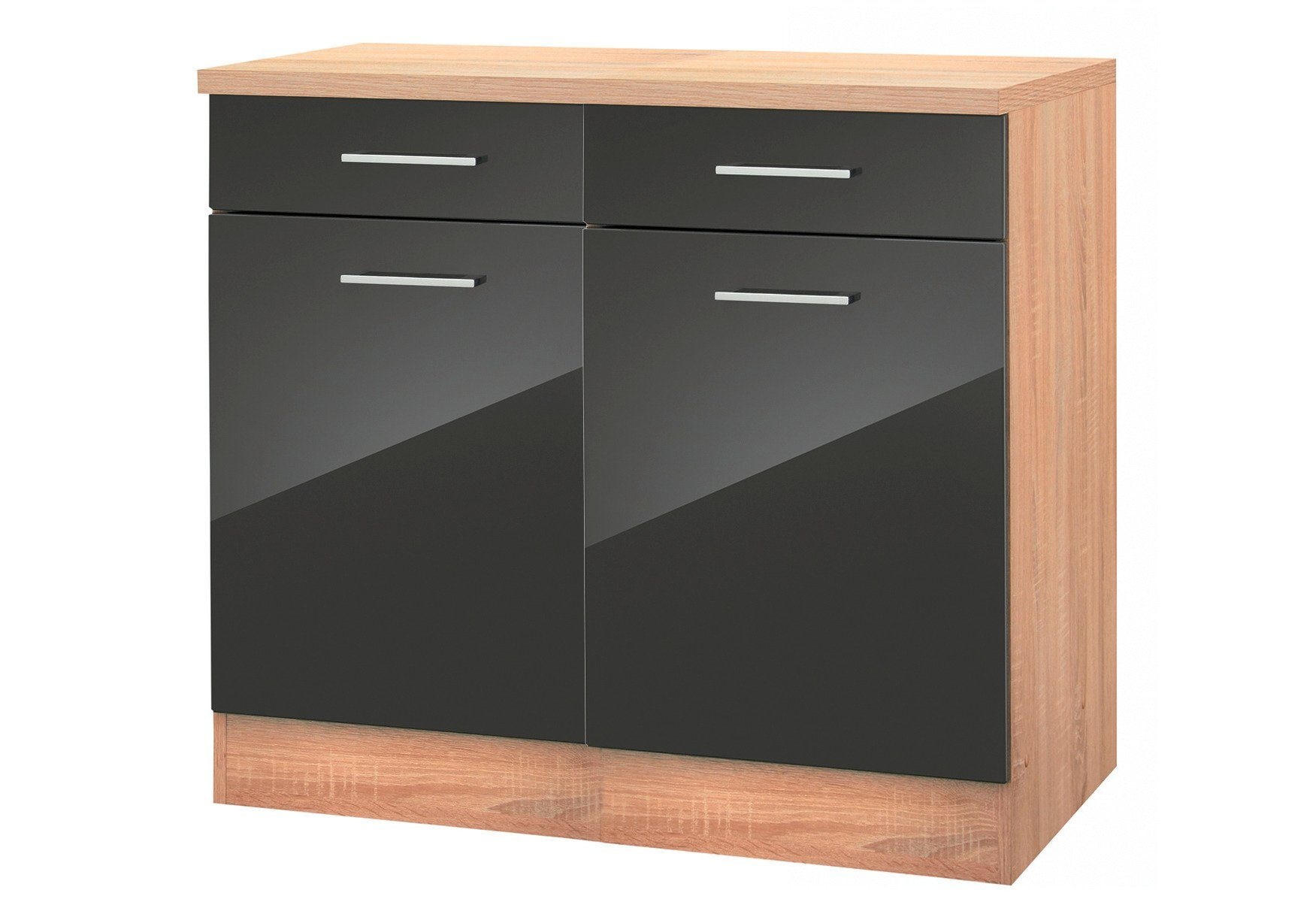 KOCHSTATION Unterschrank »KS-Monaco, Breite 100 cm«, Breite 100 cm