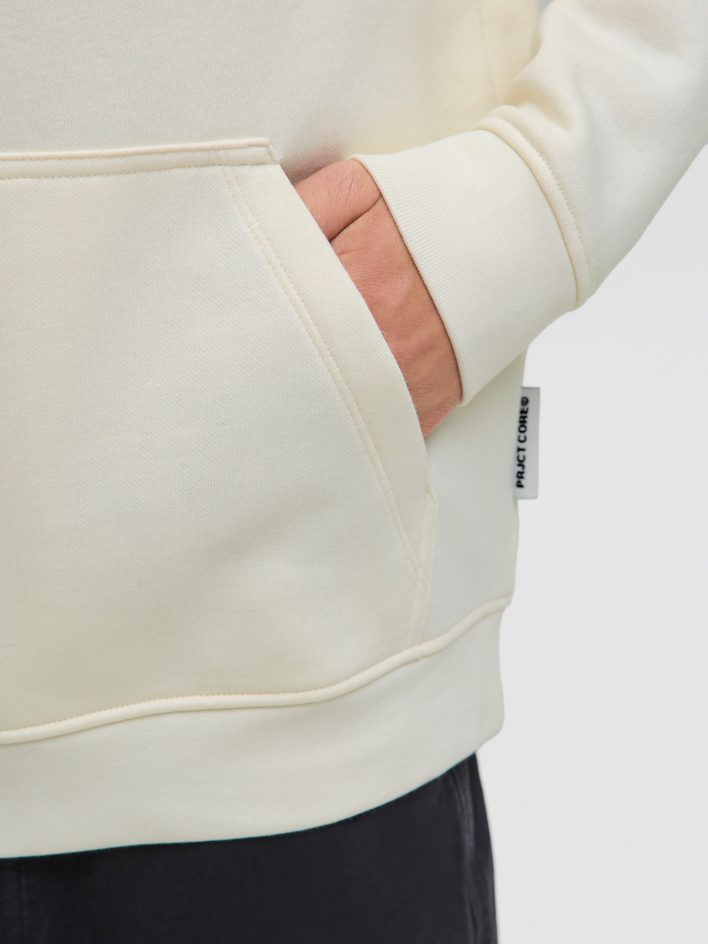 Jack & Jones Junior Kapuzensweatshirt »JCOTIER FRONT PRINT SWEAT HOOD JNR«