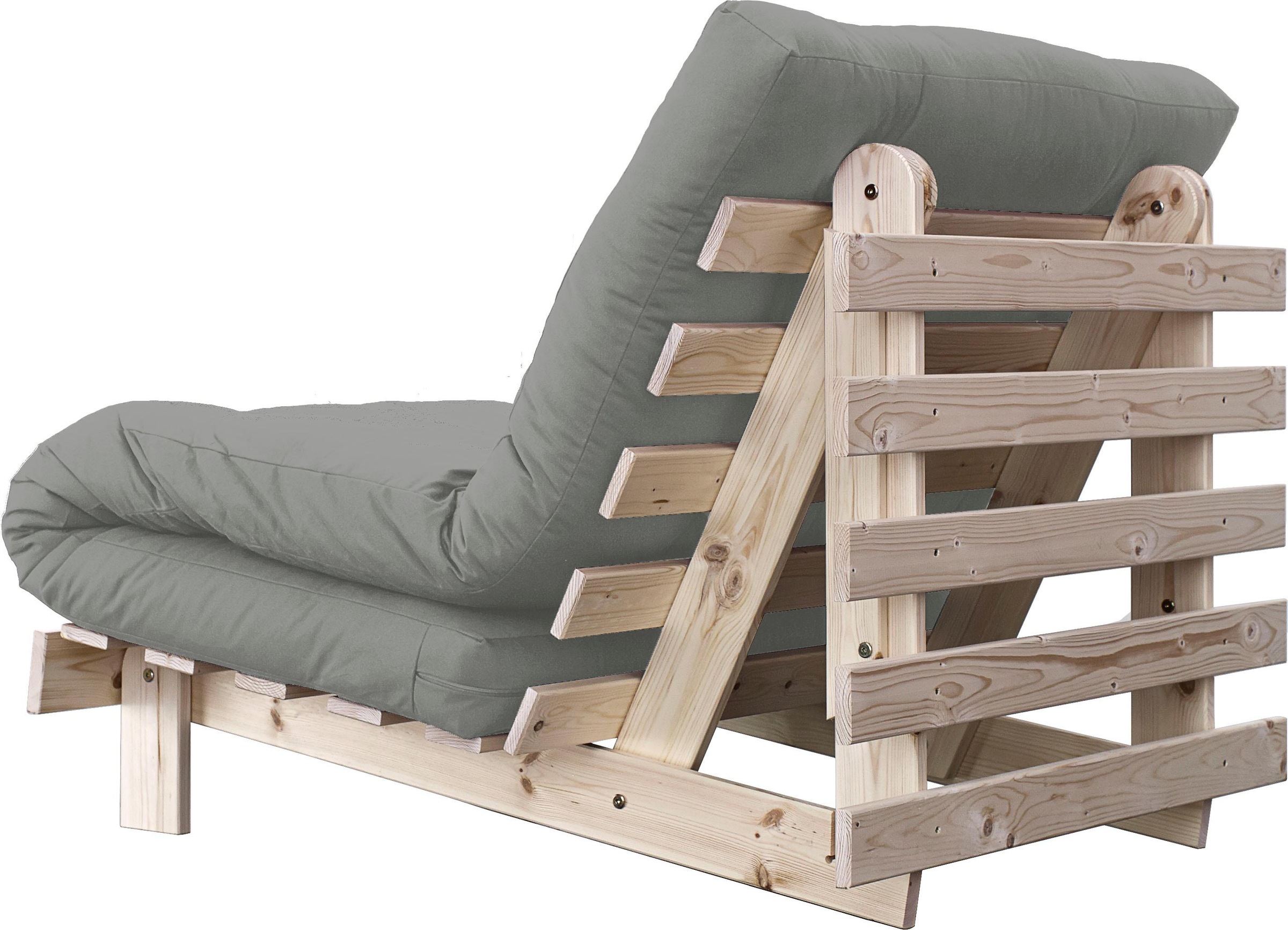 Karup Design Daybett »Roots Schlafsofa, Gästebett, Sofa inkl. Futonmatratze«, Liegefläche 90/140/160 x200 cm, FSC® zertifizierte Kiefer