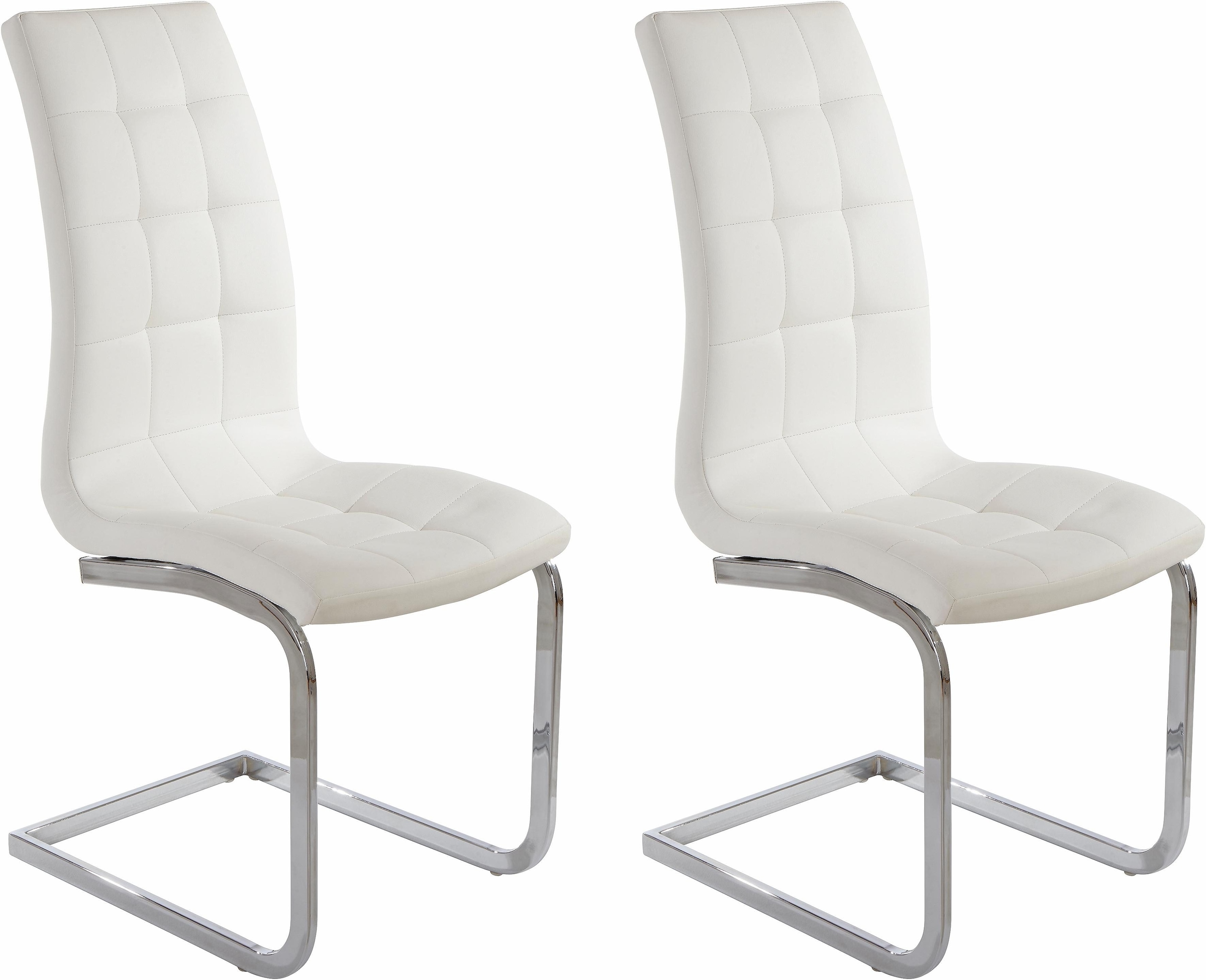 INOSIGN Freischwinger »Lola« (Set) 2 Stk.2 oder 4 Stück, Bezug in Kunstlede günstig online kaufen