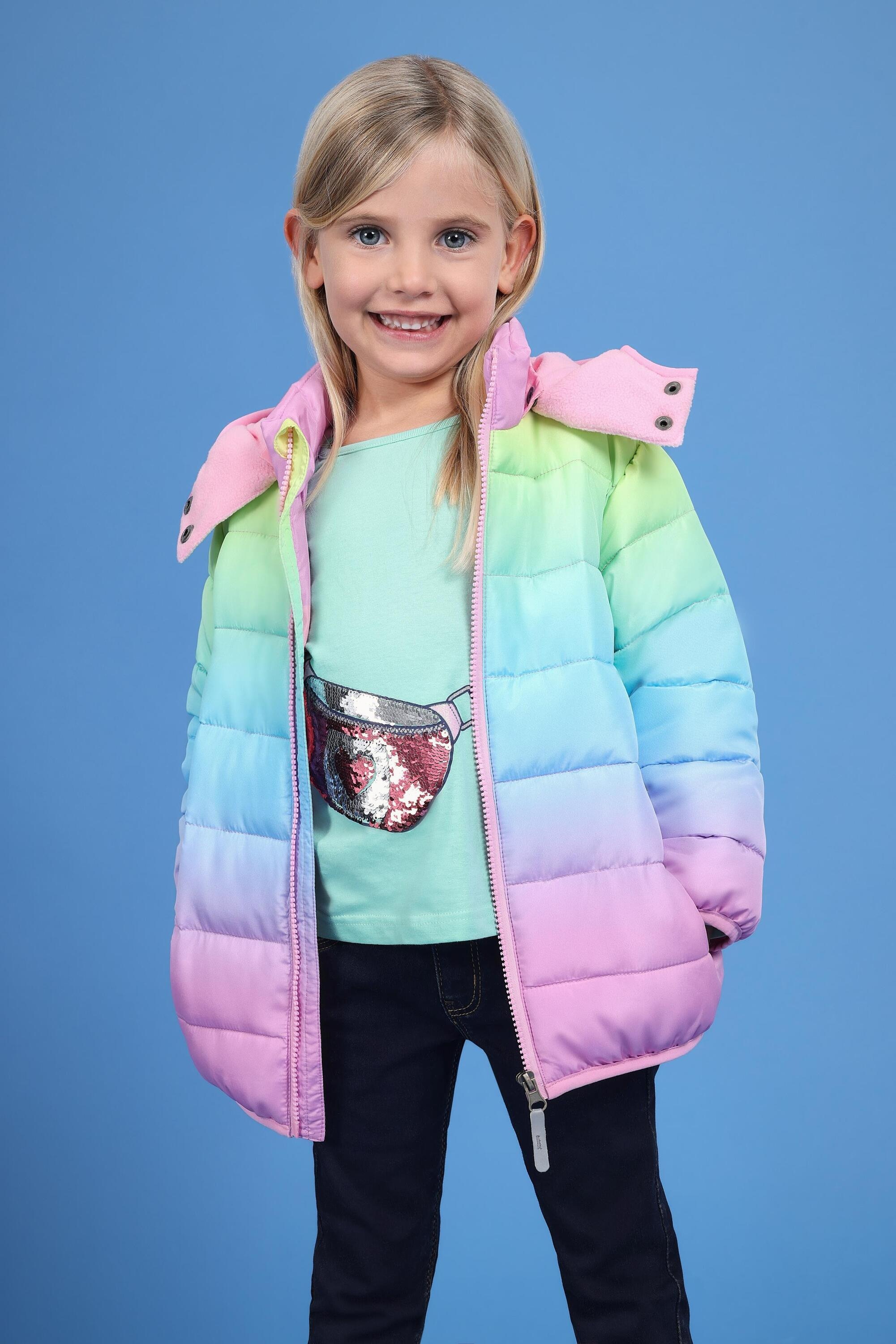 Blue Seven Winterjacke »Blue Seven Winterjacke KIDS GIRLS BASIC«, (1 St.), mit Kapuze