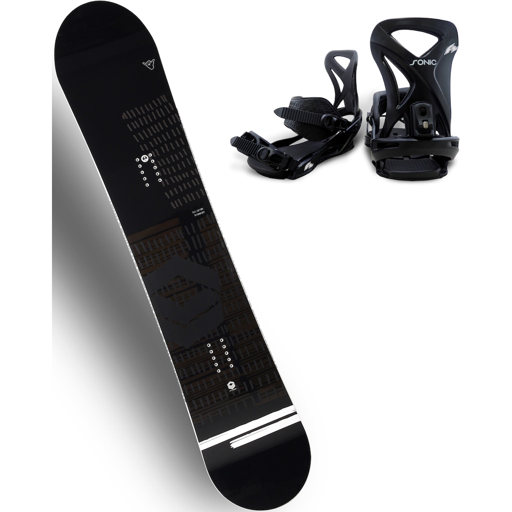 F2 Snowboard »FTWO Blackdeck Men (extrawide) 21/22«, (Set)