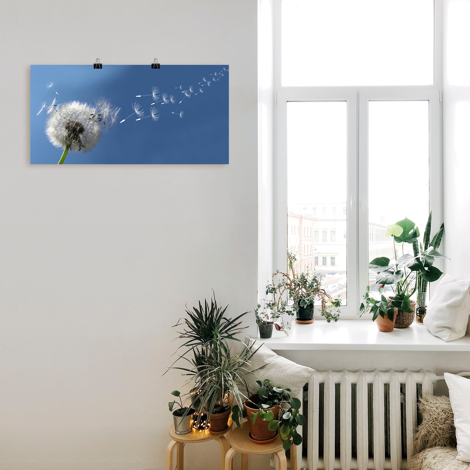Artland Wandbild »Pusteblume«, Blumen, (1 St.), als Alubild, Outdoorbild, Leinwandbild, Poster in verschied. Größen