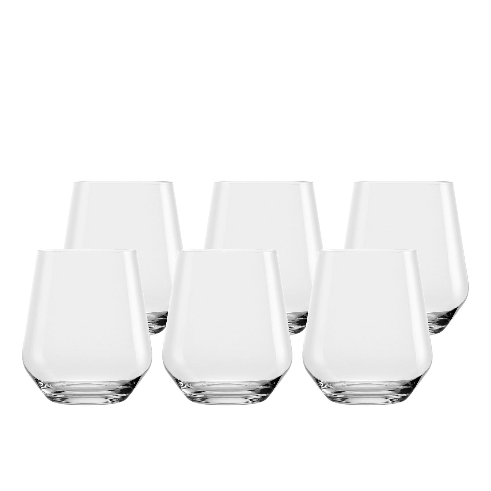 Stölzle Glas »Becher Revolution Quatrophil 470 ml 6er Set transparent« günstig online kaufen
