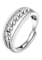 Firetti Fingerring »Schmuck Geschenk Silber 925 Silberring Anti-Stress Meditationsring«, Made in Germany