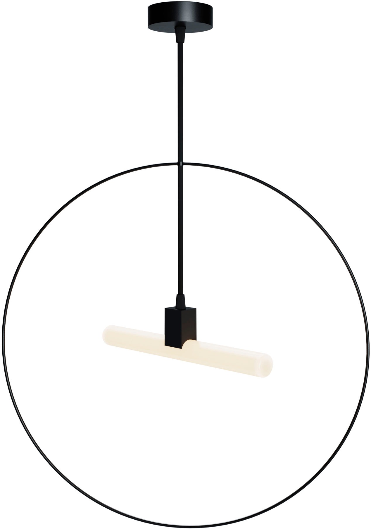 SEGULA Pendelleuchte »Syntax«, Stylisher Minimalismus, schwarzes Metall, mi günstig online kaufen