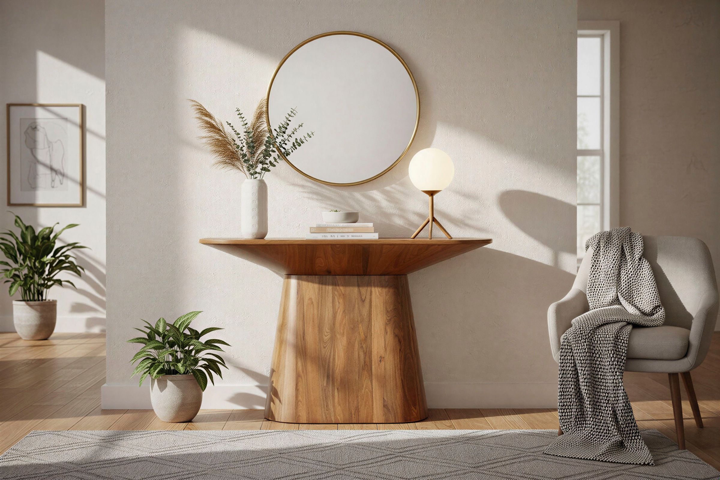 SIT Konsolentisch »MANGO NATURAL« mit ovalem Sockelfuß günstig online kaufen