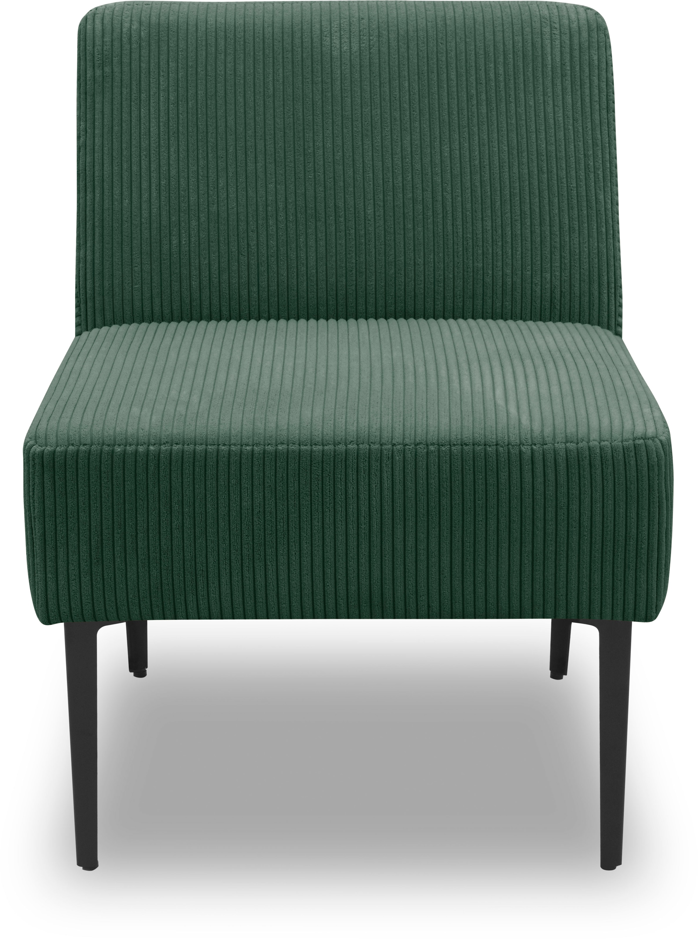 DOMO collection Sessel »700010 Lieferzeit nur 2 Wochen, auch einzeln stellbar«, für individuelle Zusammenstellung eines persönlichen Sofas, Cord-Bezug