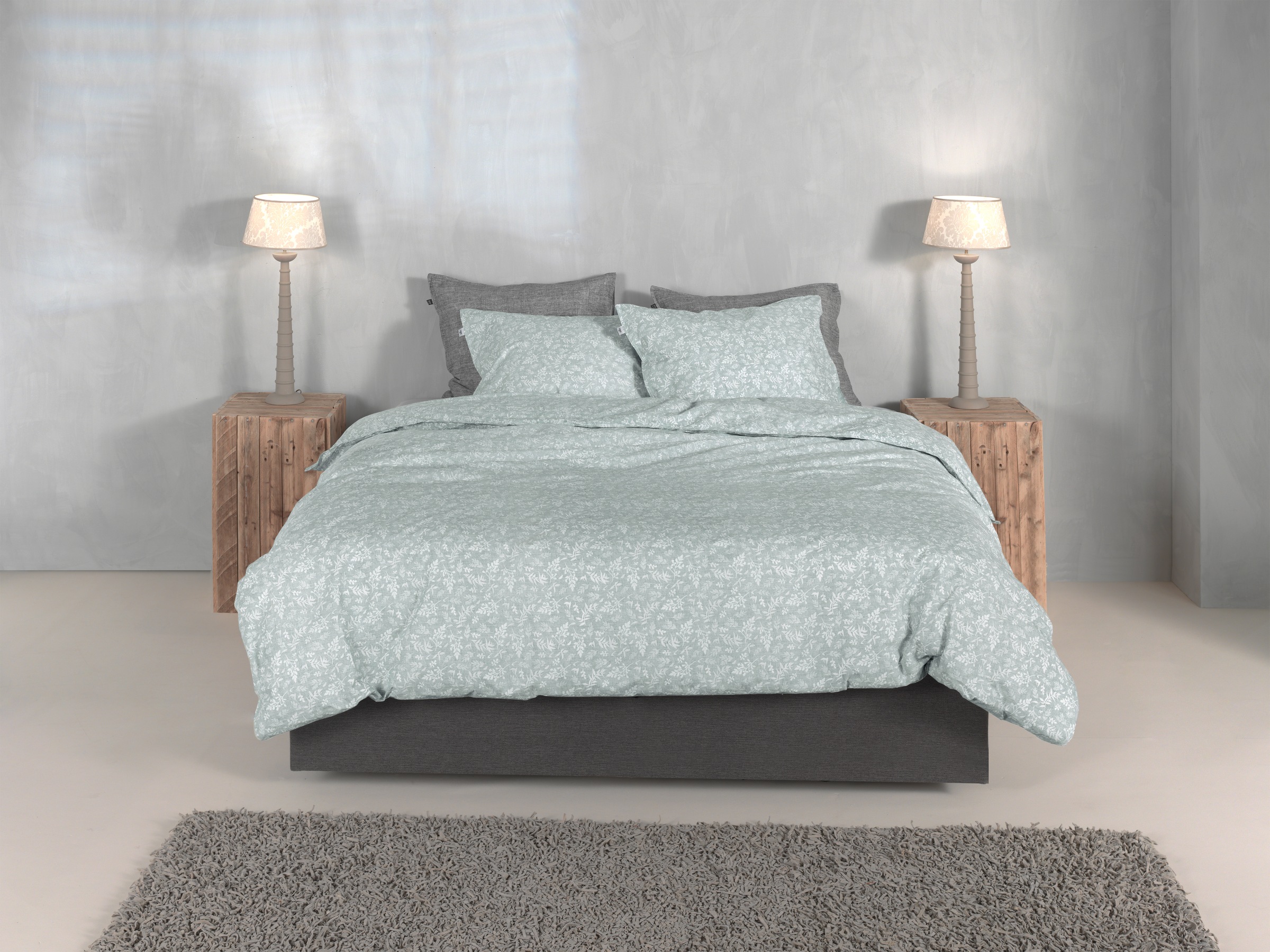 ZO HOME Bettwäsche »Zohome Bettwäsche Baumwolle Petali-di-Lino« 2 Bettwäsche aus 100% Baumwolle, hochwertige Renforcé, ab 135x200 cm.